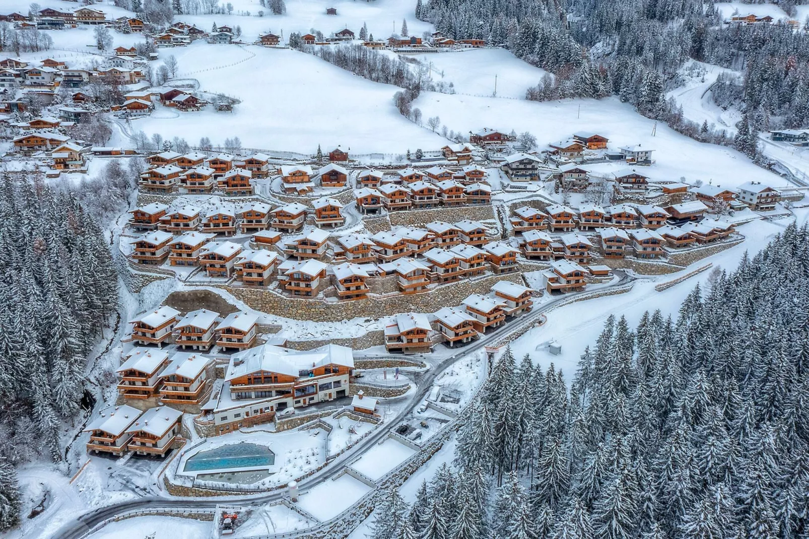 Rossberg Hohe Tauern Chalets -6-Exterieur winter