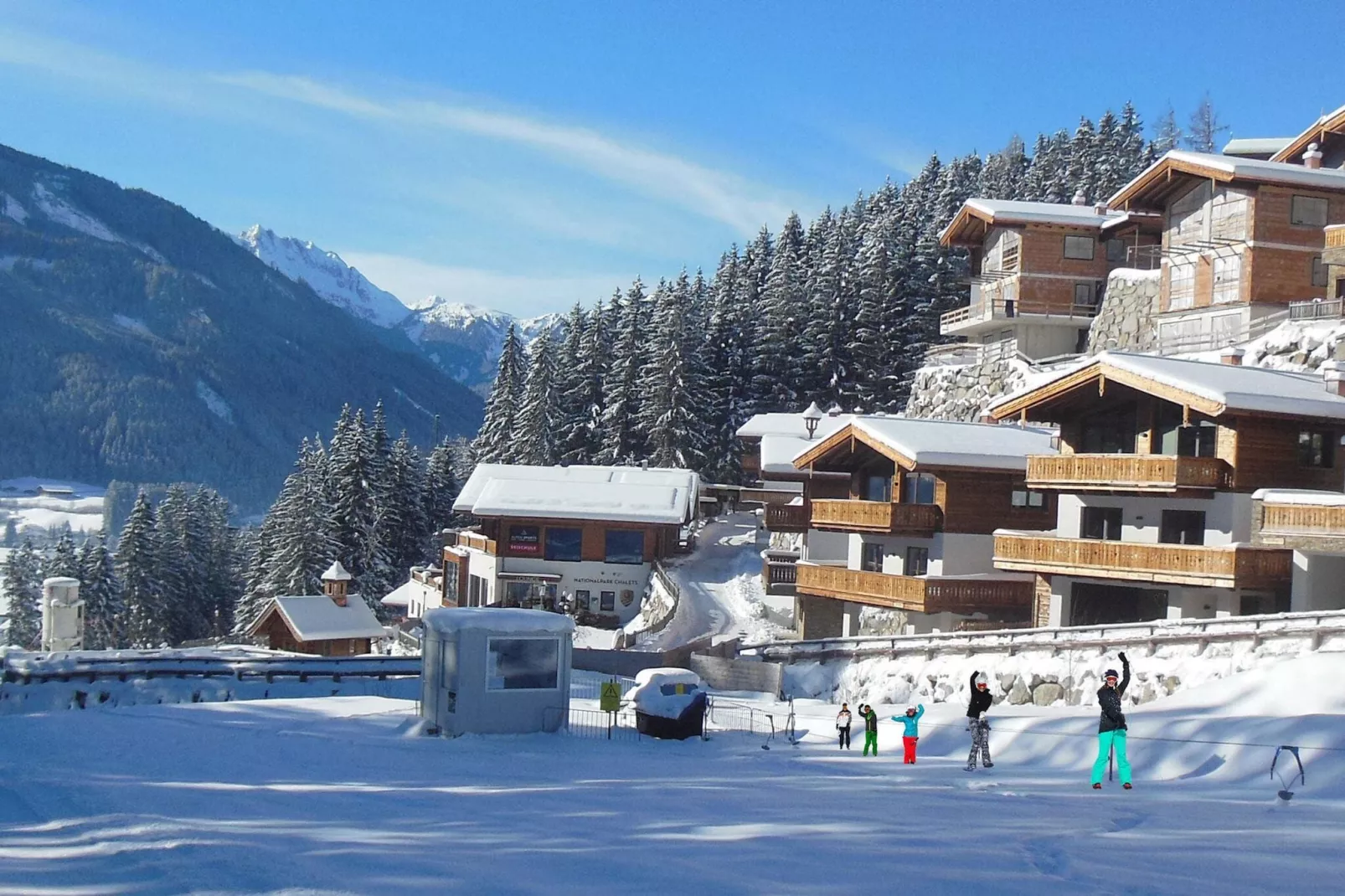 Rossberg Hohe Tauern Chalets -6-Gebied winter 1km