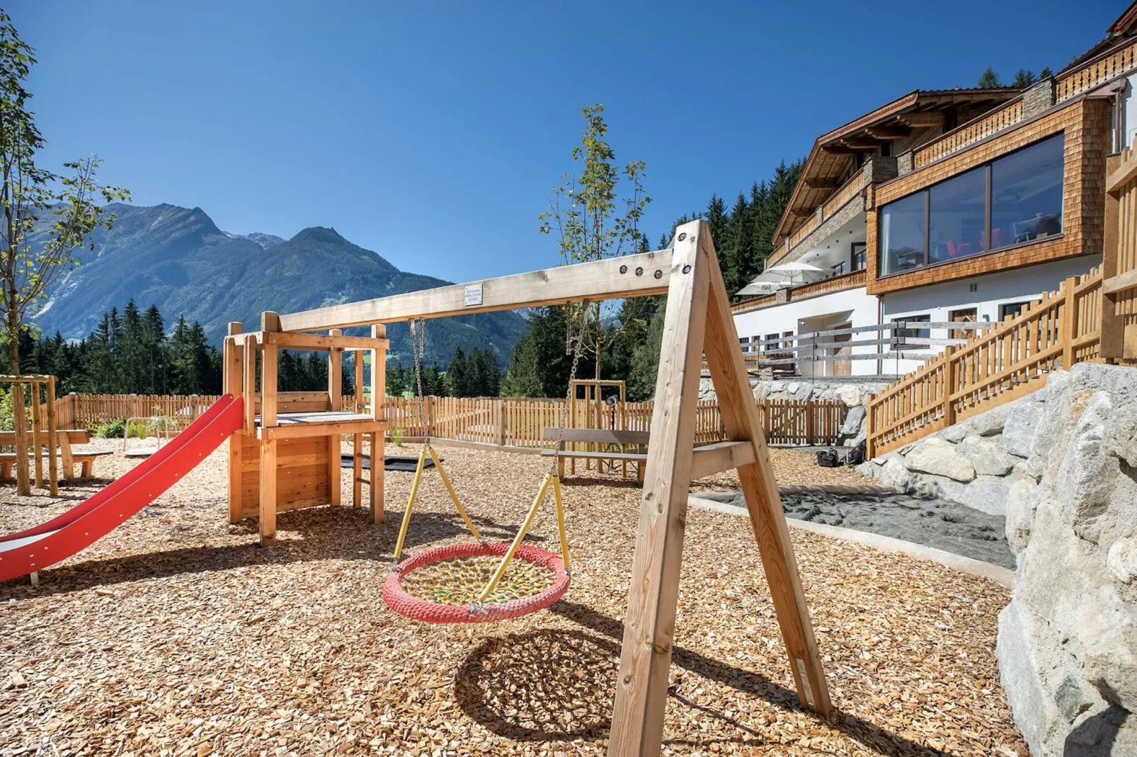 Rossberg Hohe Tauern Chalets -6-Parkfaciliteiten