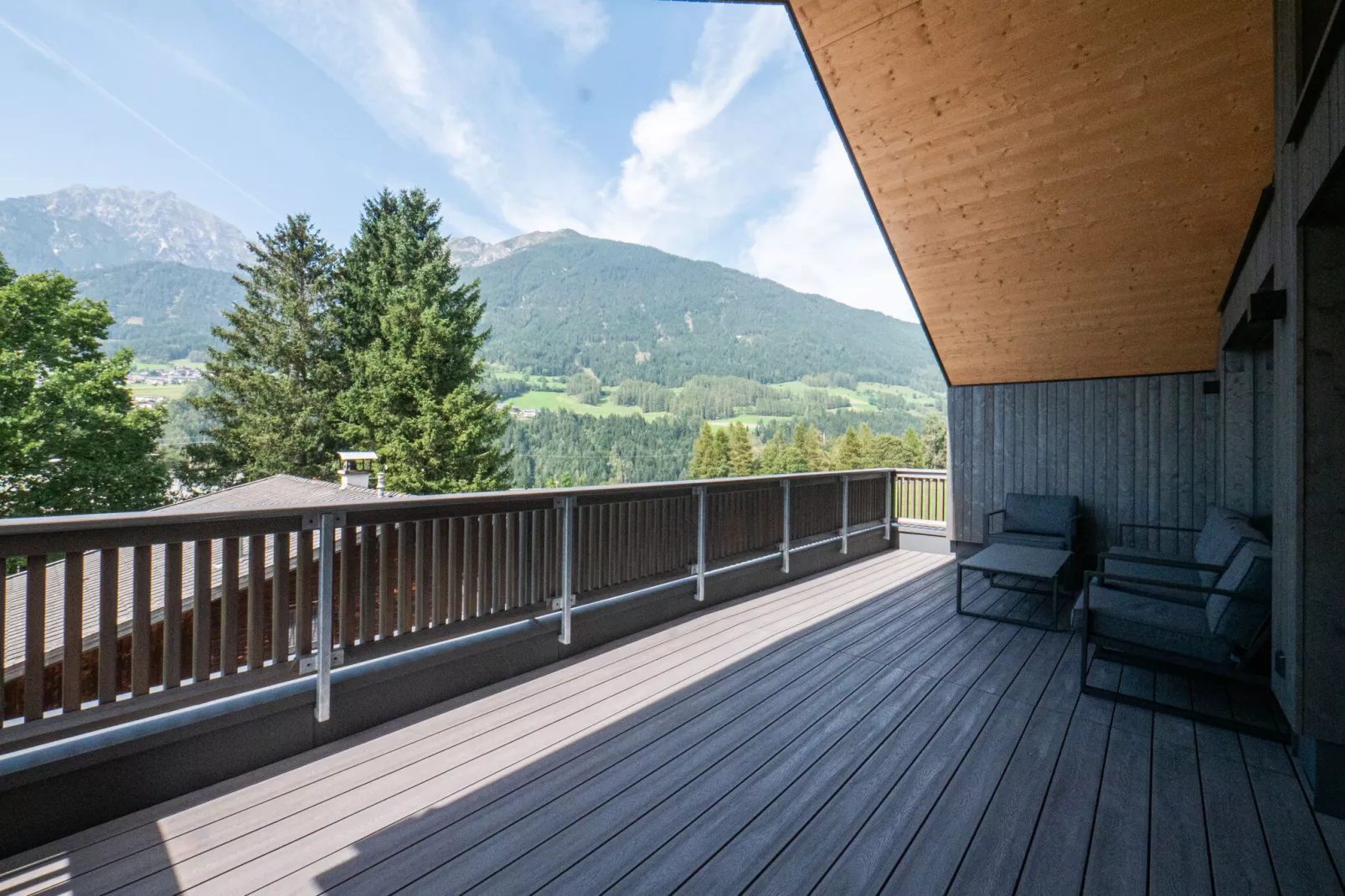 Penthouse in Mieders-Terrasbalkon