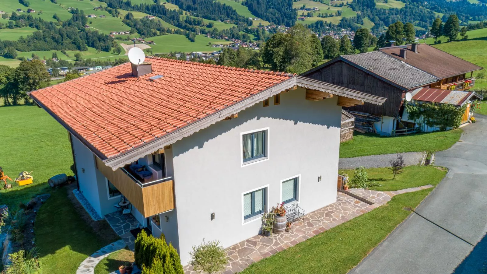 Ferienwohnung Krimbacher-Buitenkant zomer