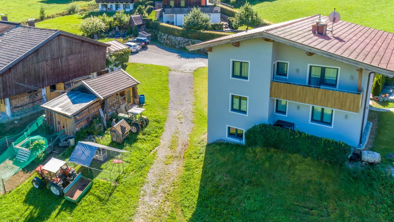 Ferienwohnung Krimbacher-Buitenkant zomer