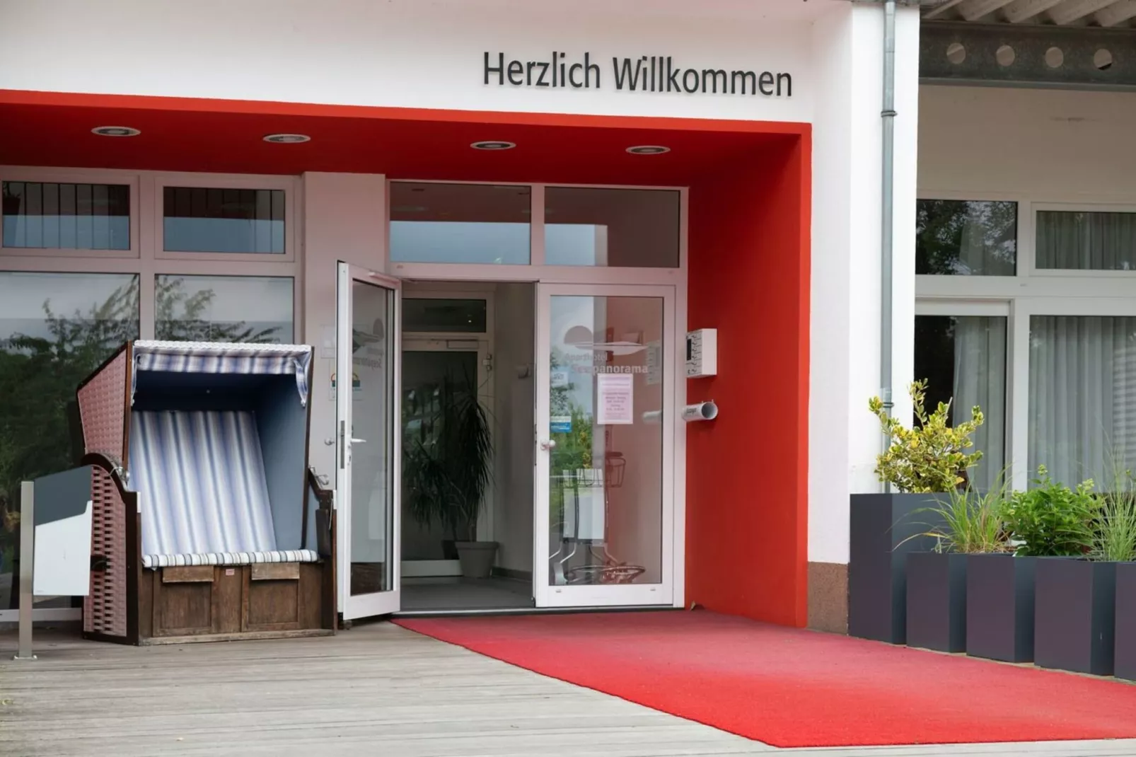 Apartment Strandläufer 111-Hal-ontvangst