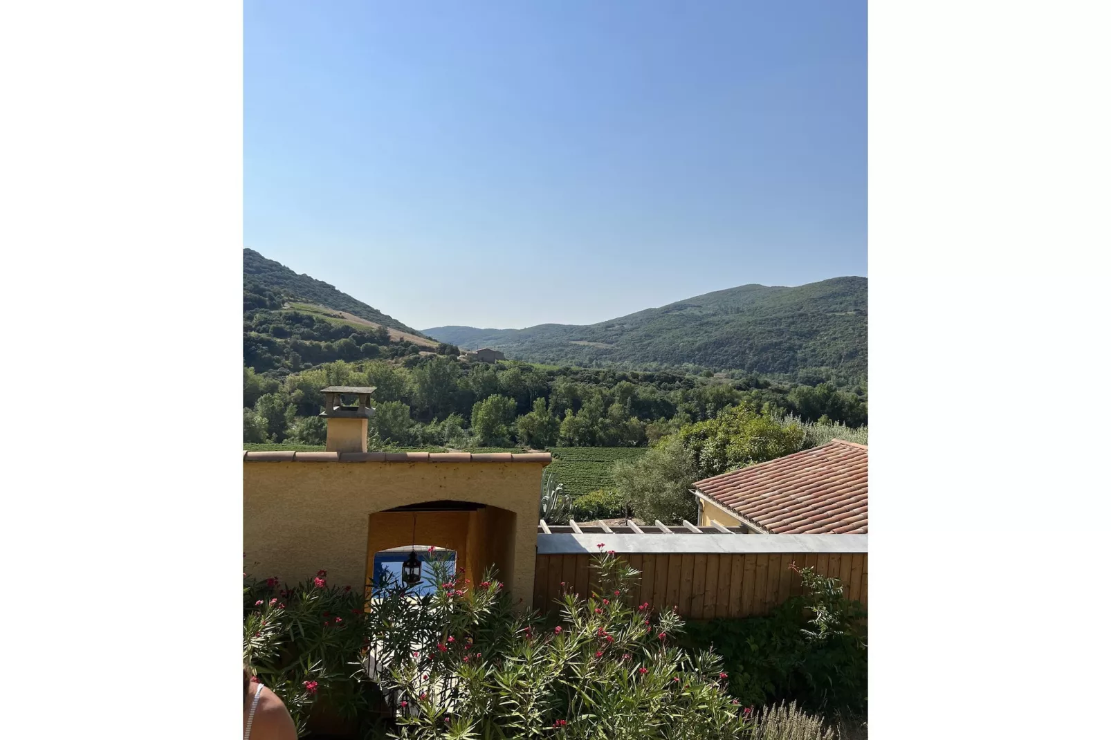 Au Cœur du Soleil-Uitzicht zomer