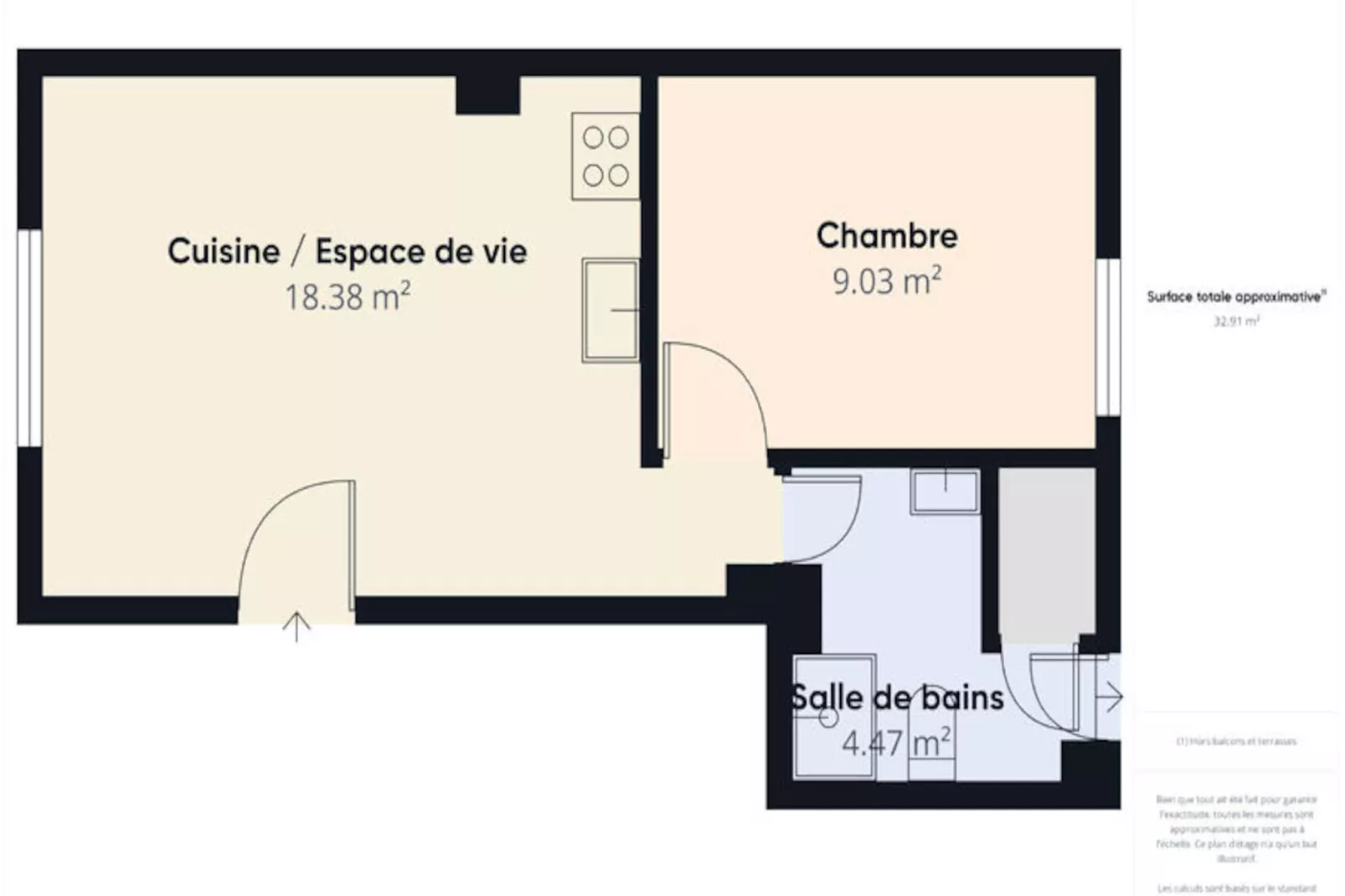 Appartements à Le Pouliguen-Niet-getagd