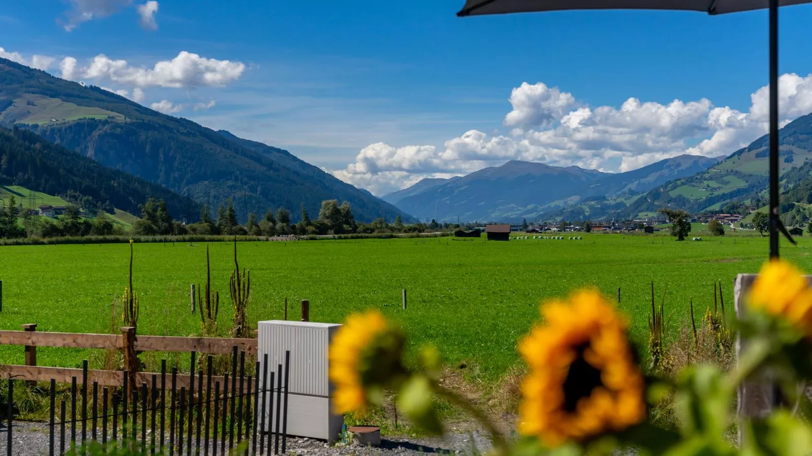 Chalet Aquila-Uitzicht zomer