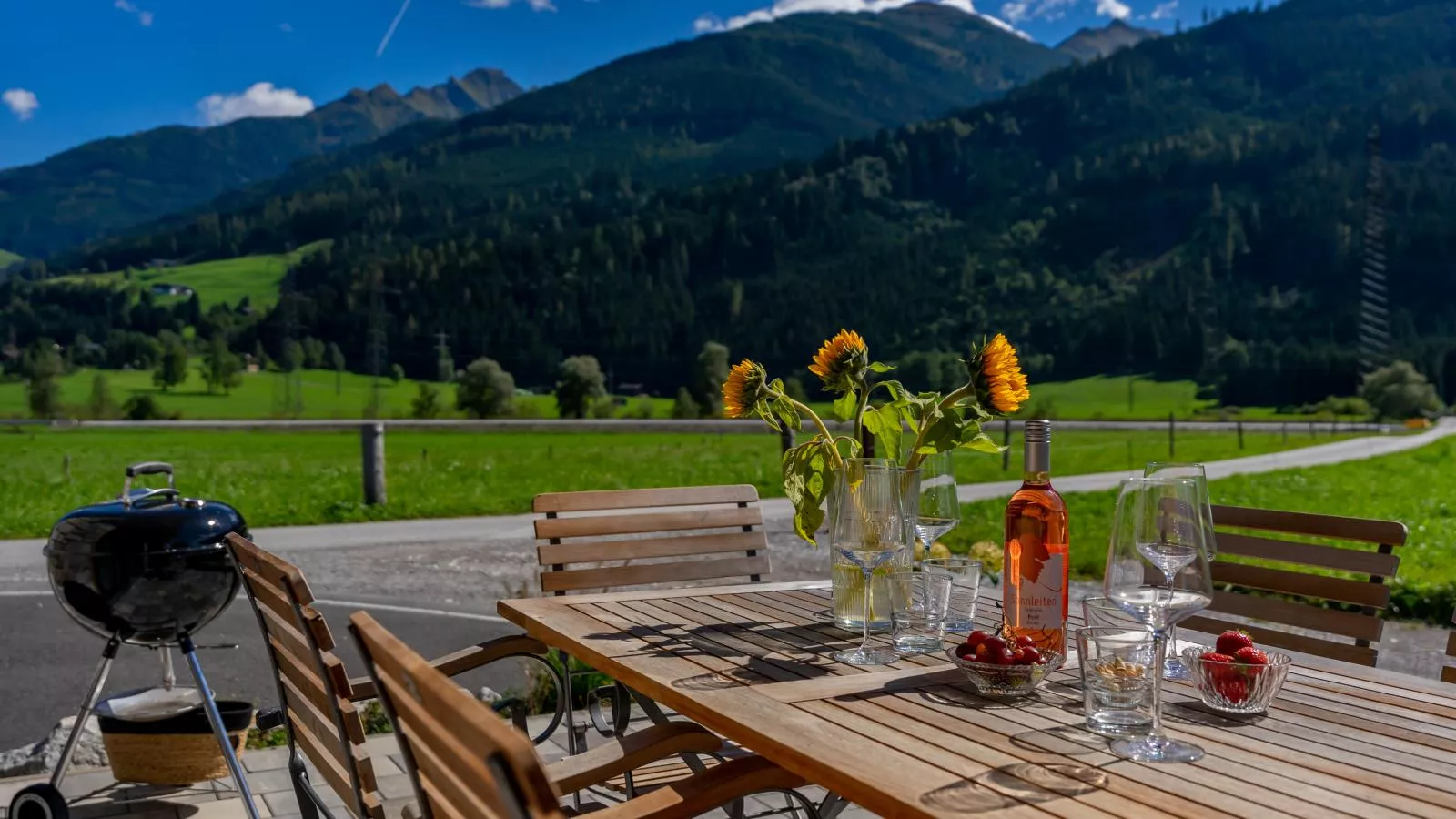 Tauernlodge Chalet Edelweiß-Terrasbalkon