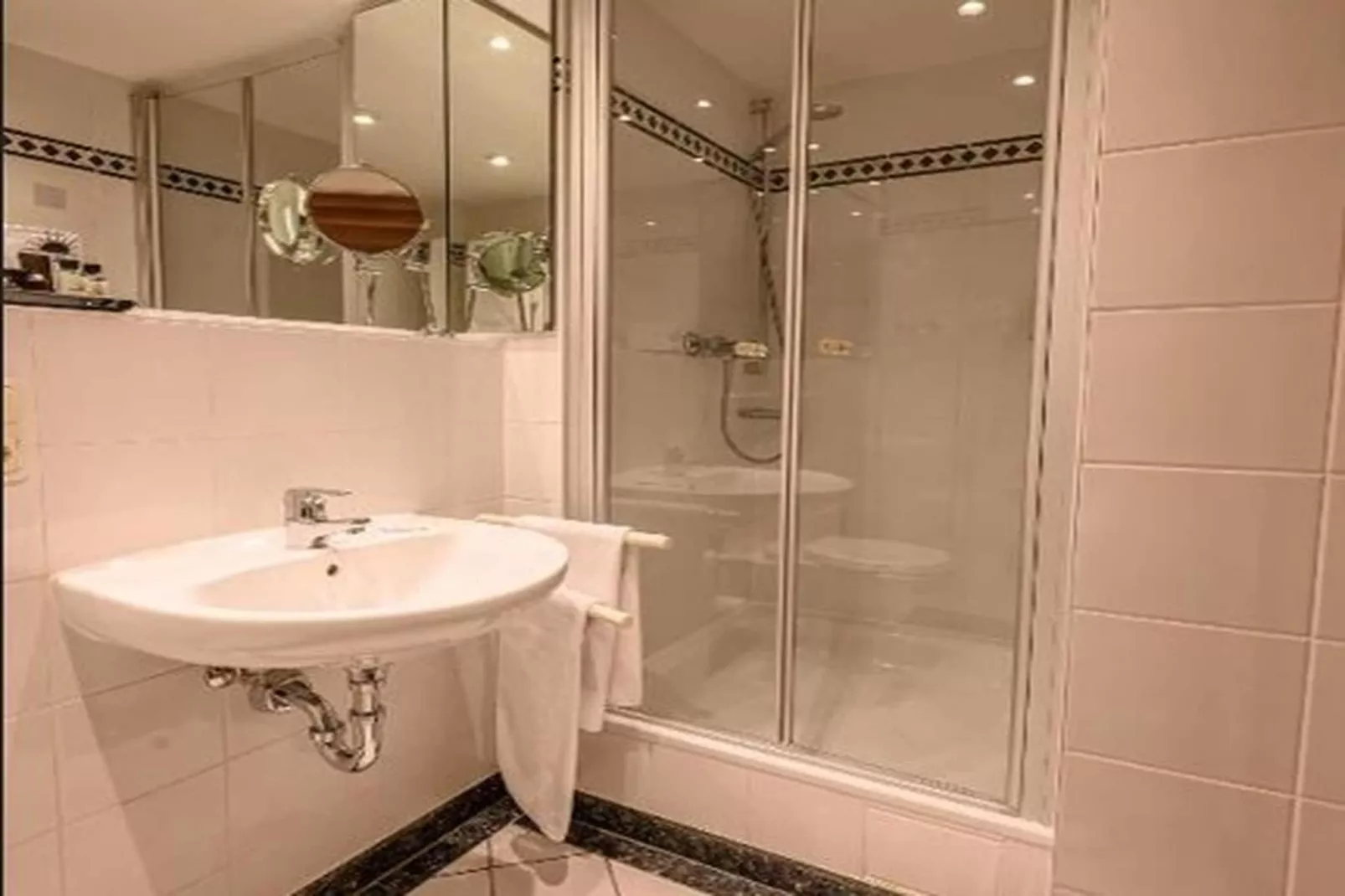 Schwarzbachtal - Double room Forest and Mountain View With balcony-Badkamer