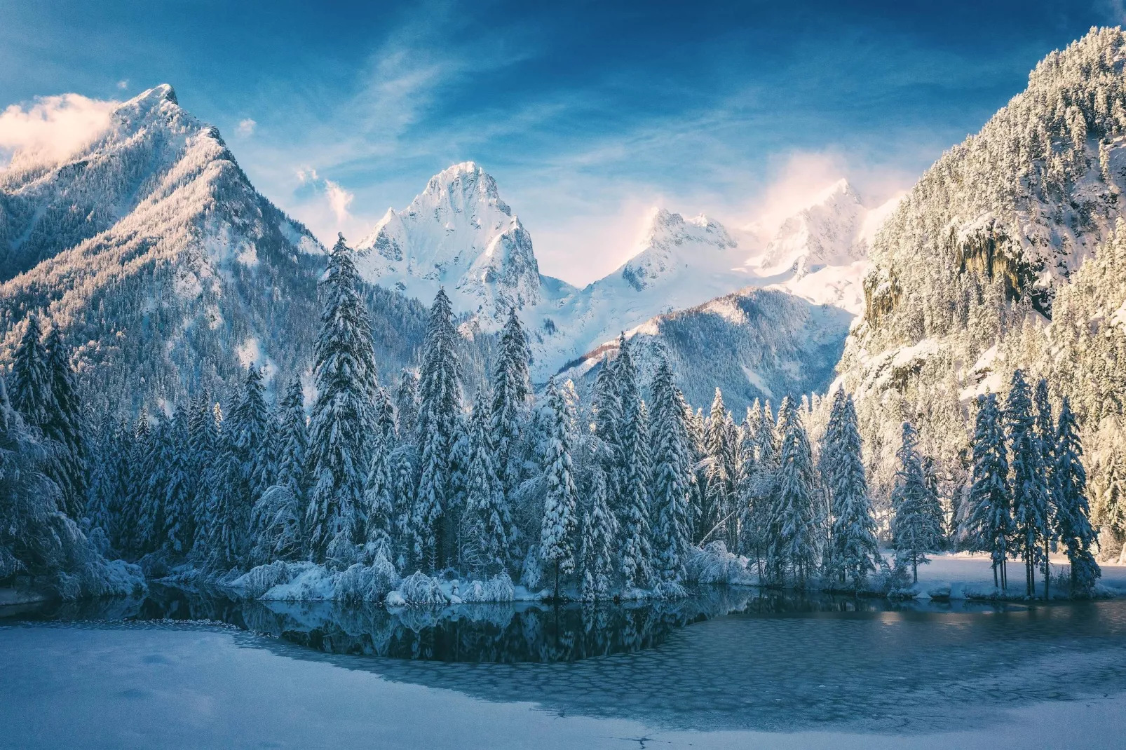 Schiederweiher-Gebied winter 5km