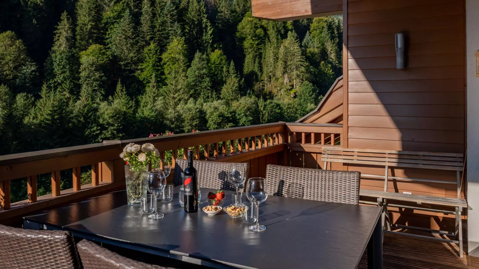 Saalbach Hinterglemm-Terrasbalkon