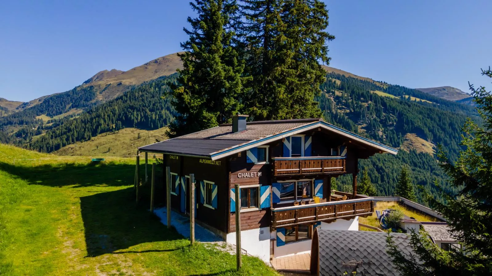 Chalet H Königsleiten-Buitenkant zomer