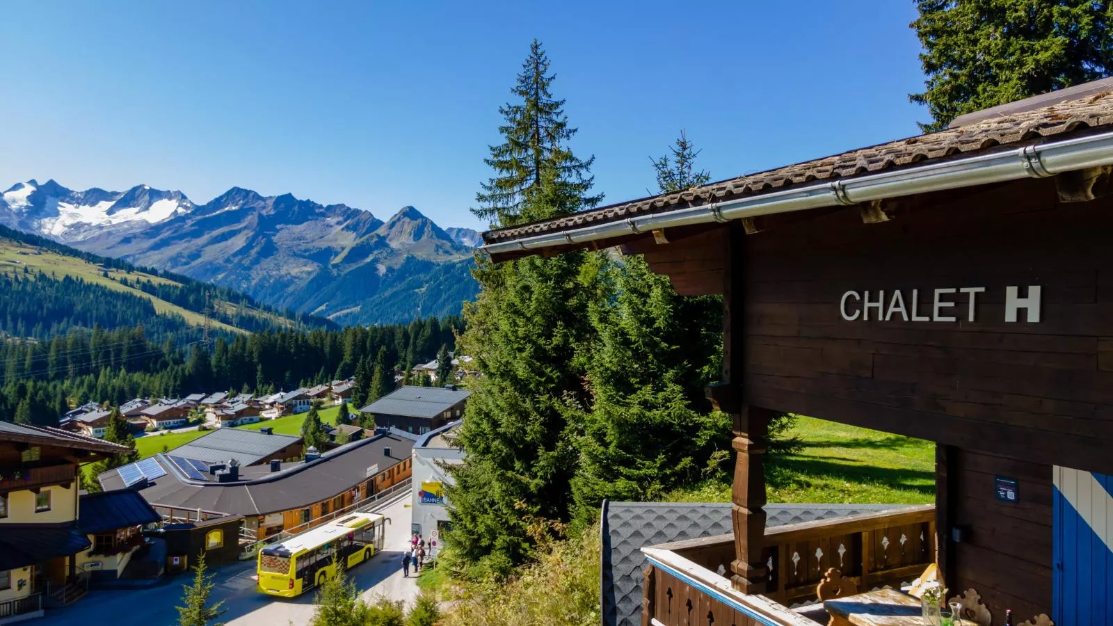 Chalet H Königsleiten-Buitenkant zomer