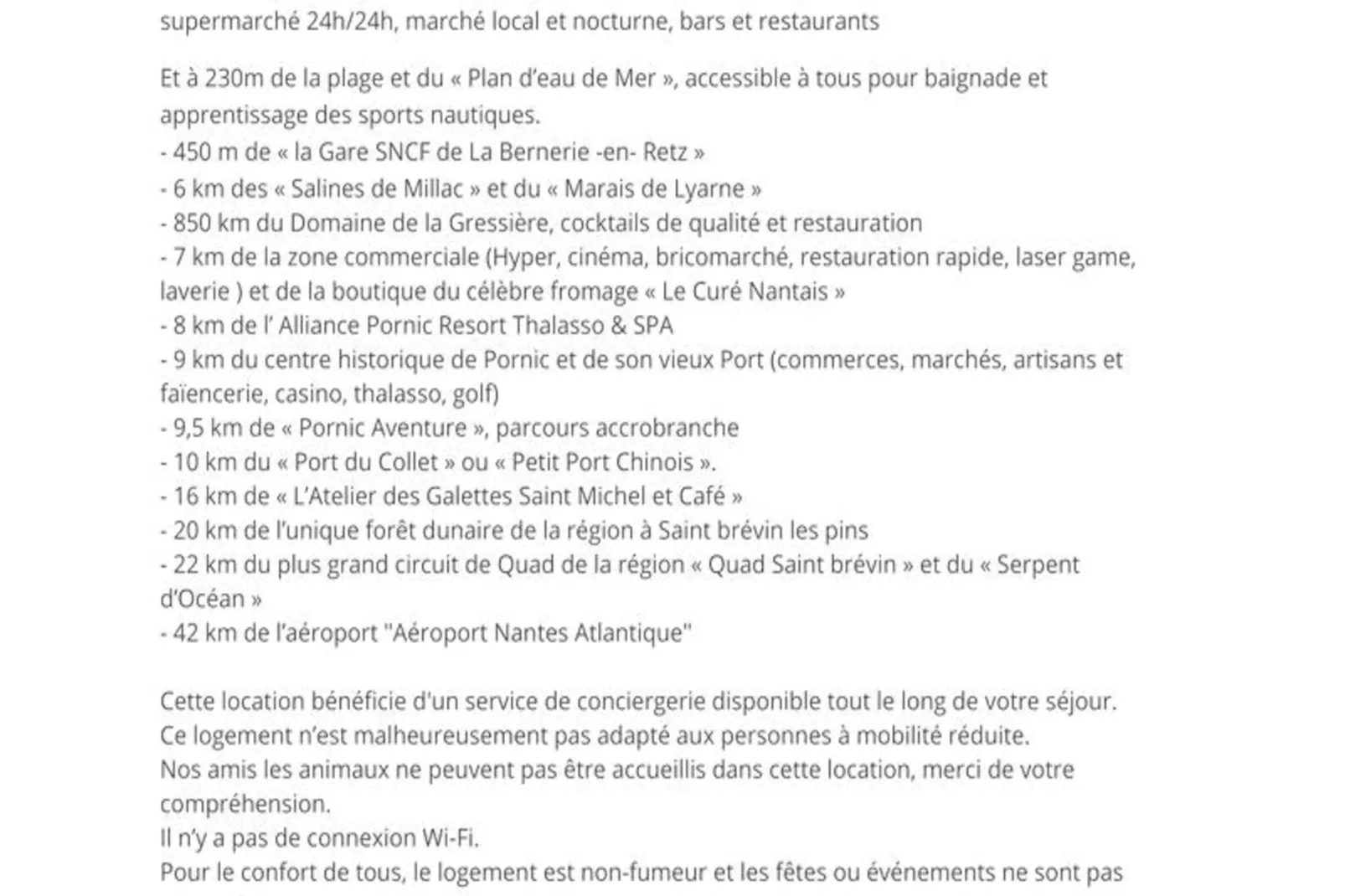 Appartements à La Bernerie en Retz-Niet-getagd