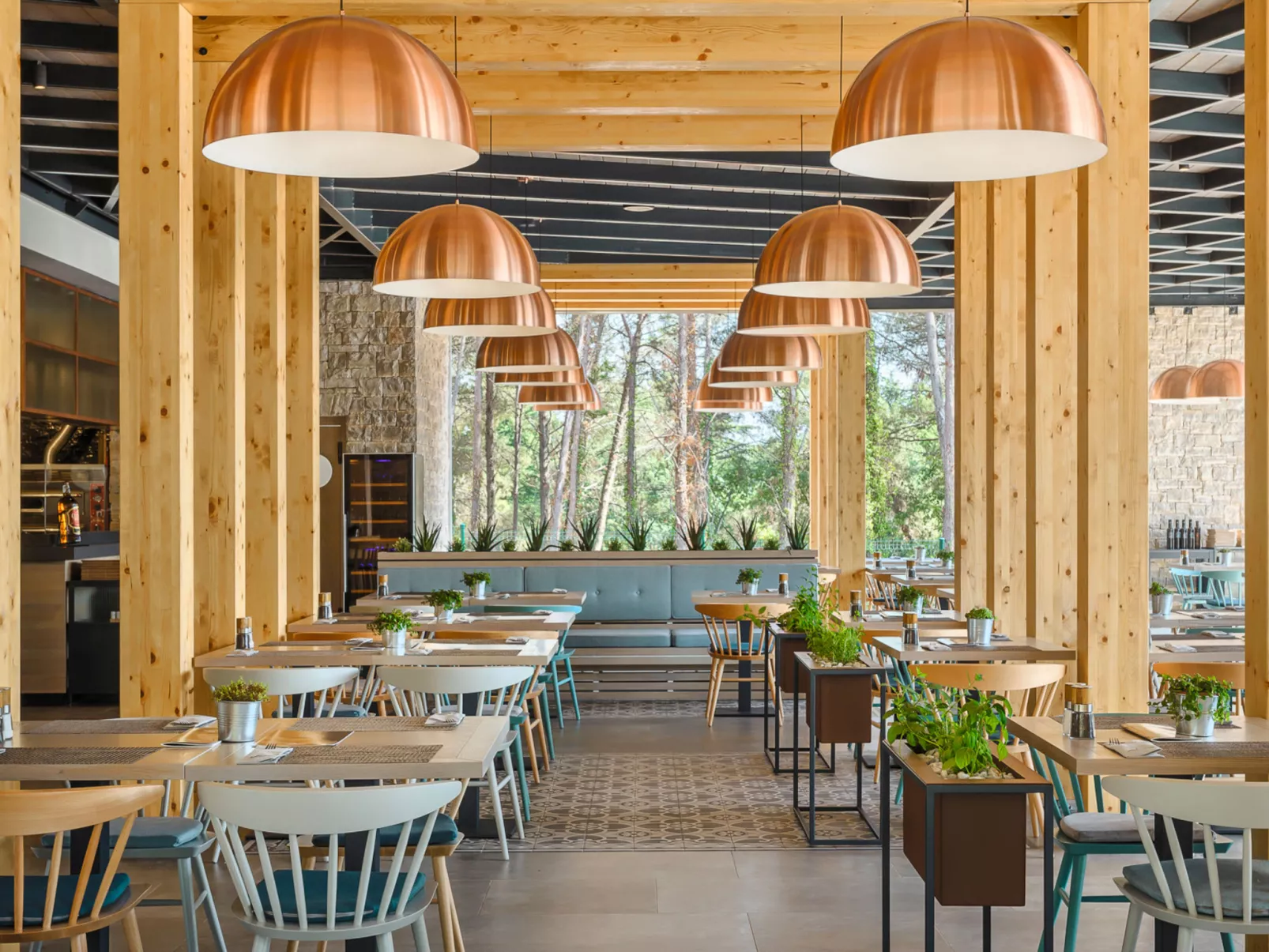 Camping Santa Marina-Binnen