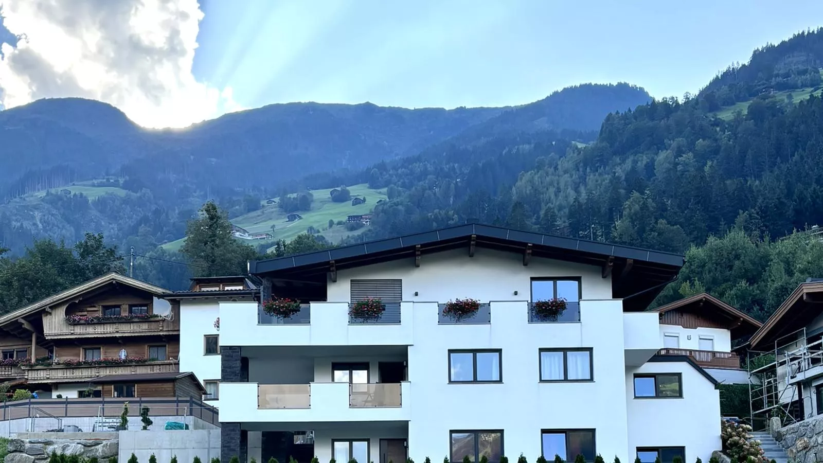 Appart Blick-Buitenkant zomer