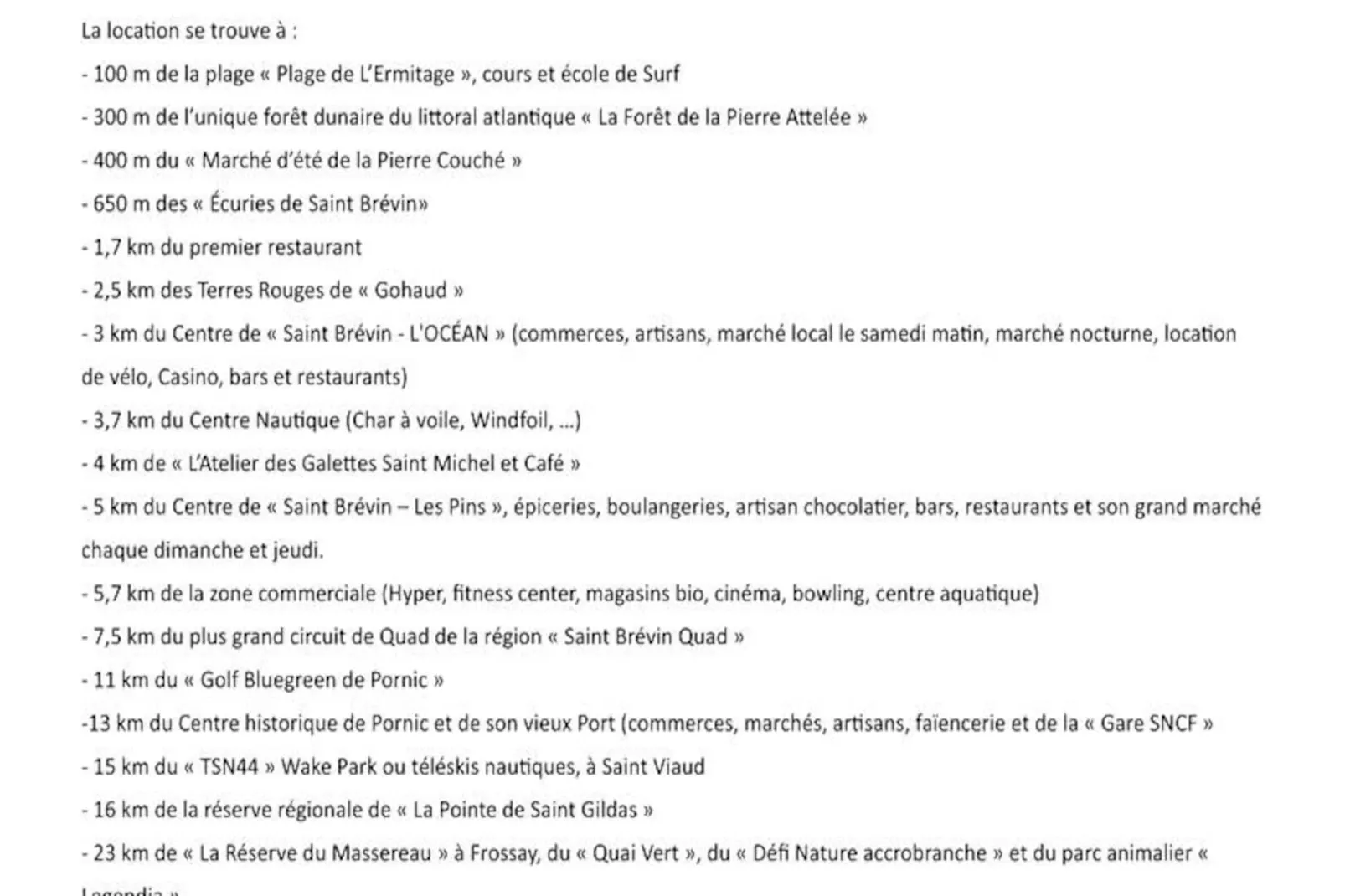 Appartements à Saint-Brevin-les-Pins-Niet-getagd