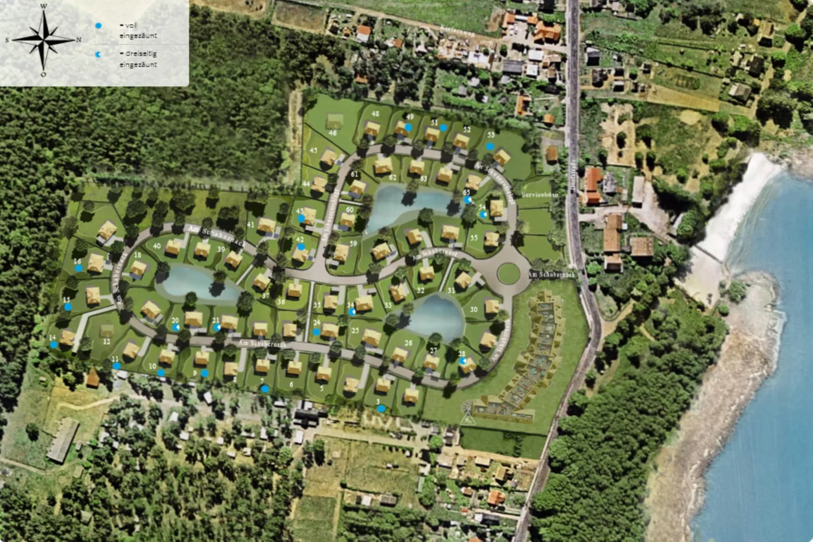 Haubenlerche 53-Plattegrond