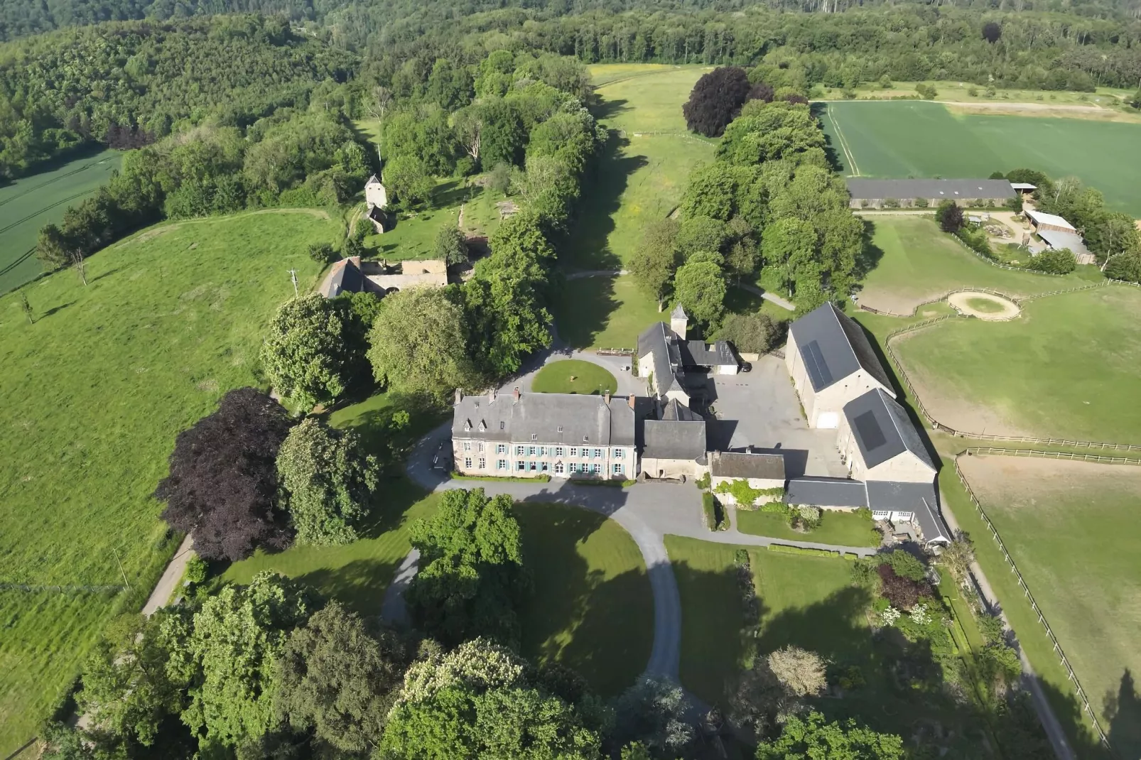 La Cour de Himbe-Gebieden zomer 1km