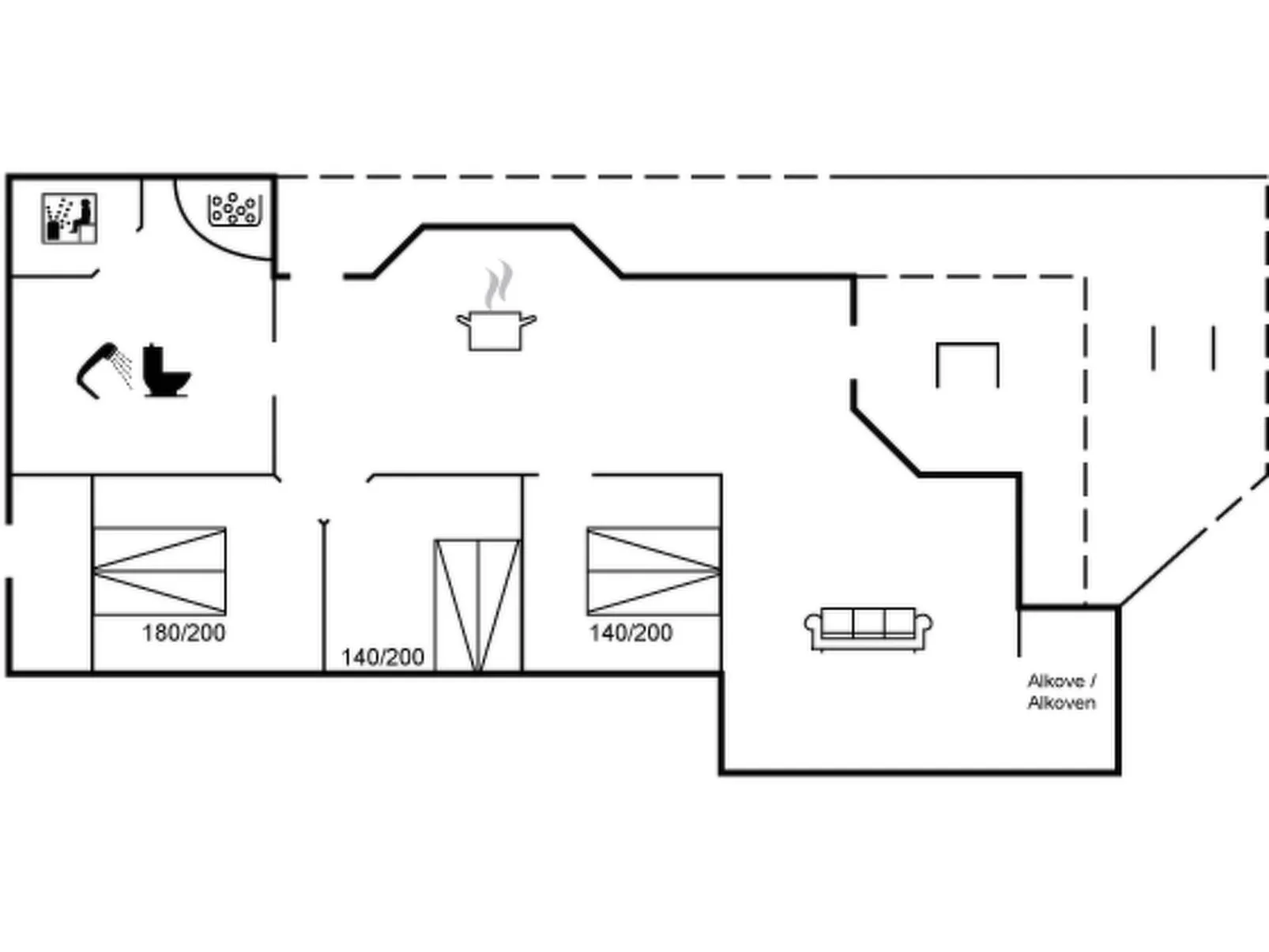 "Arny" - 1.5km from the sea