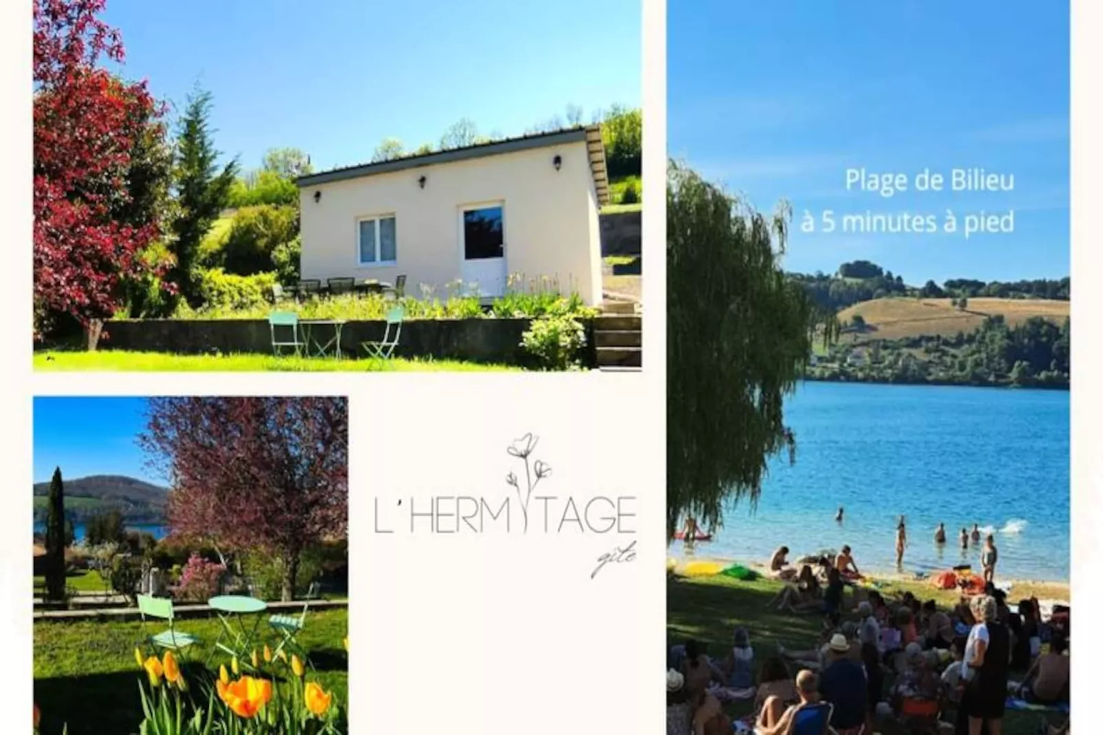 Résidence L&rsquo;hermitage Maisonnette Vue Lac / Plage &agrave; 5 Min &agrave; Pied