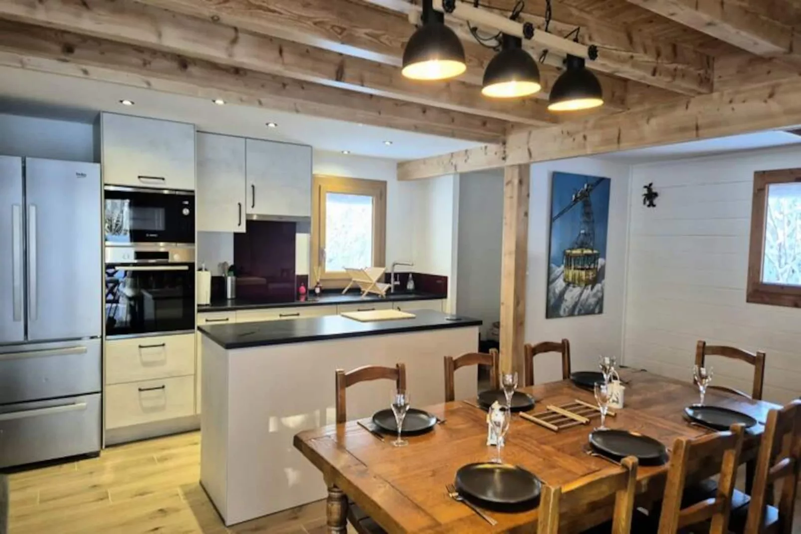 Nouveau ! Magnifique Chalet Nordique à La Féclaz - Idéal Pour 6 Personnes
