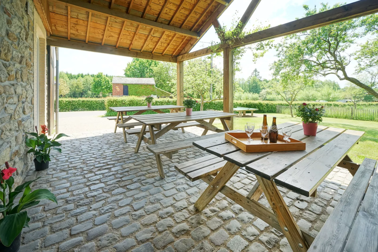 A la lisière de la forêt-Terrasbalkon