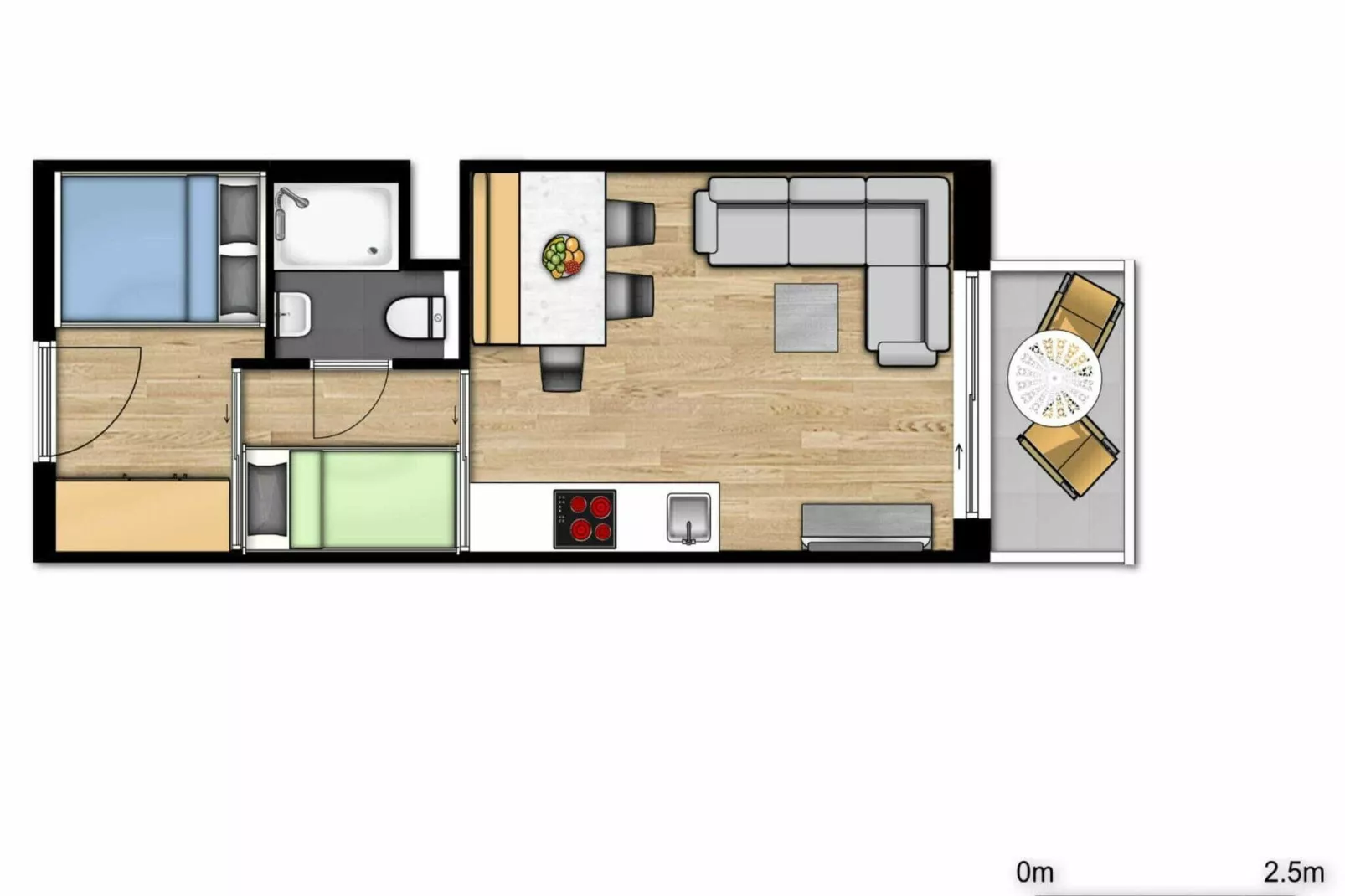 Residence Westende 7-Faciliteiten