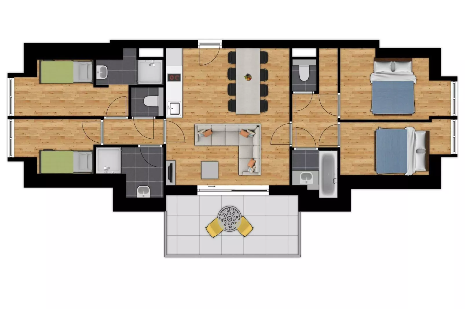 Residence Westende 9-Faciliteiten