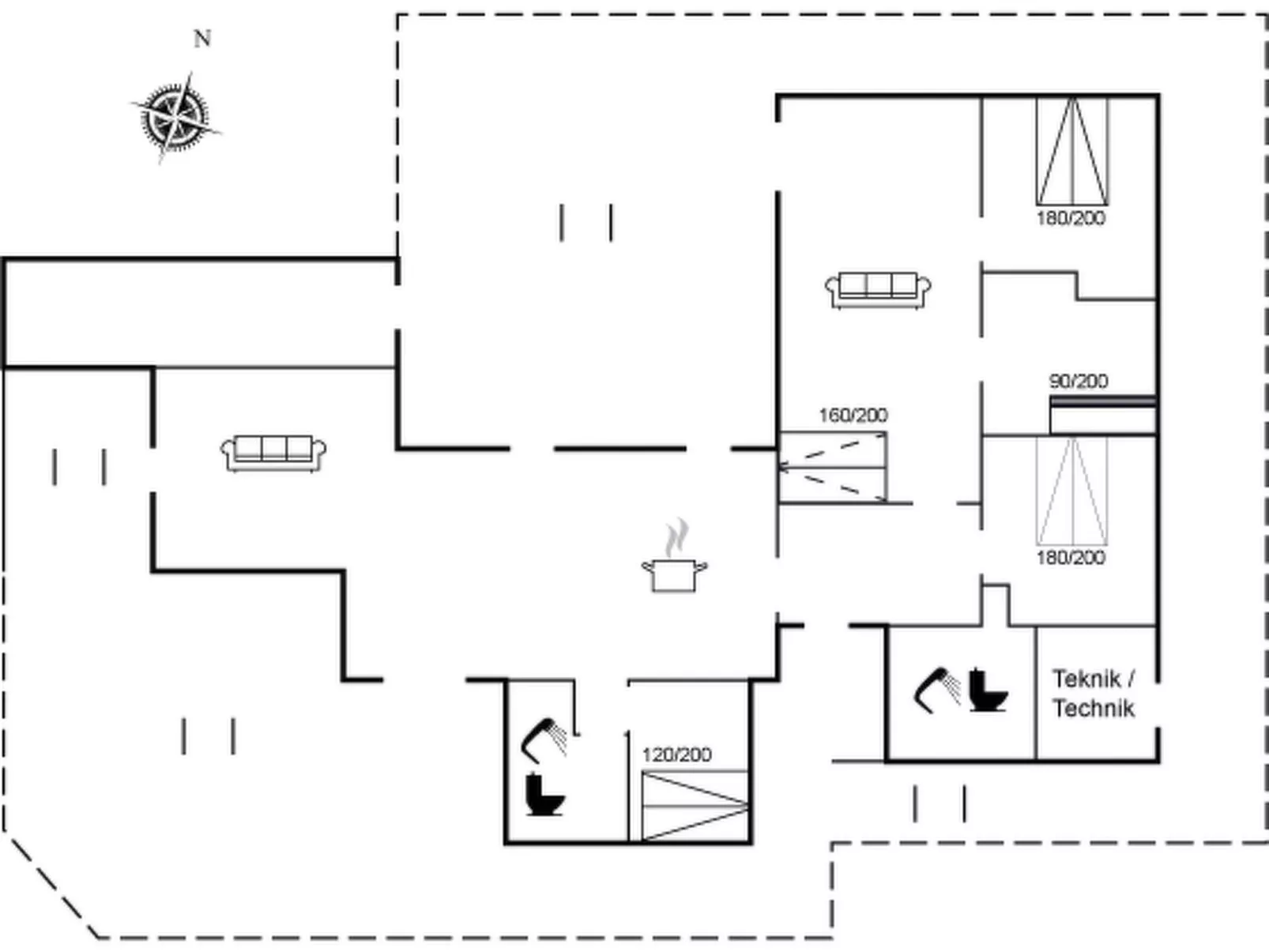 "Elisabet" - 400m from the sea
