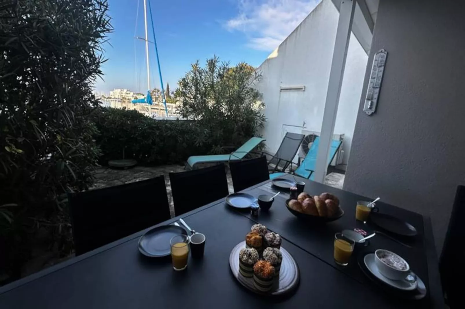 Résidence La Marina De La Petite Caroline Vue Port 2 Chambres