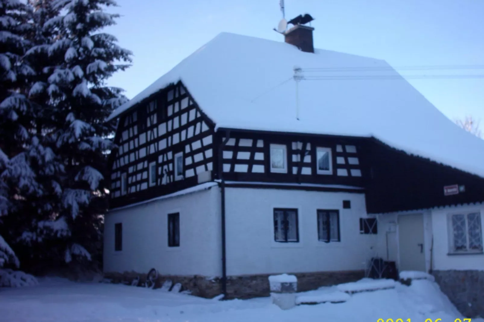 Ferienhaus Anna-Exterieur winter
