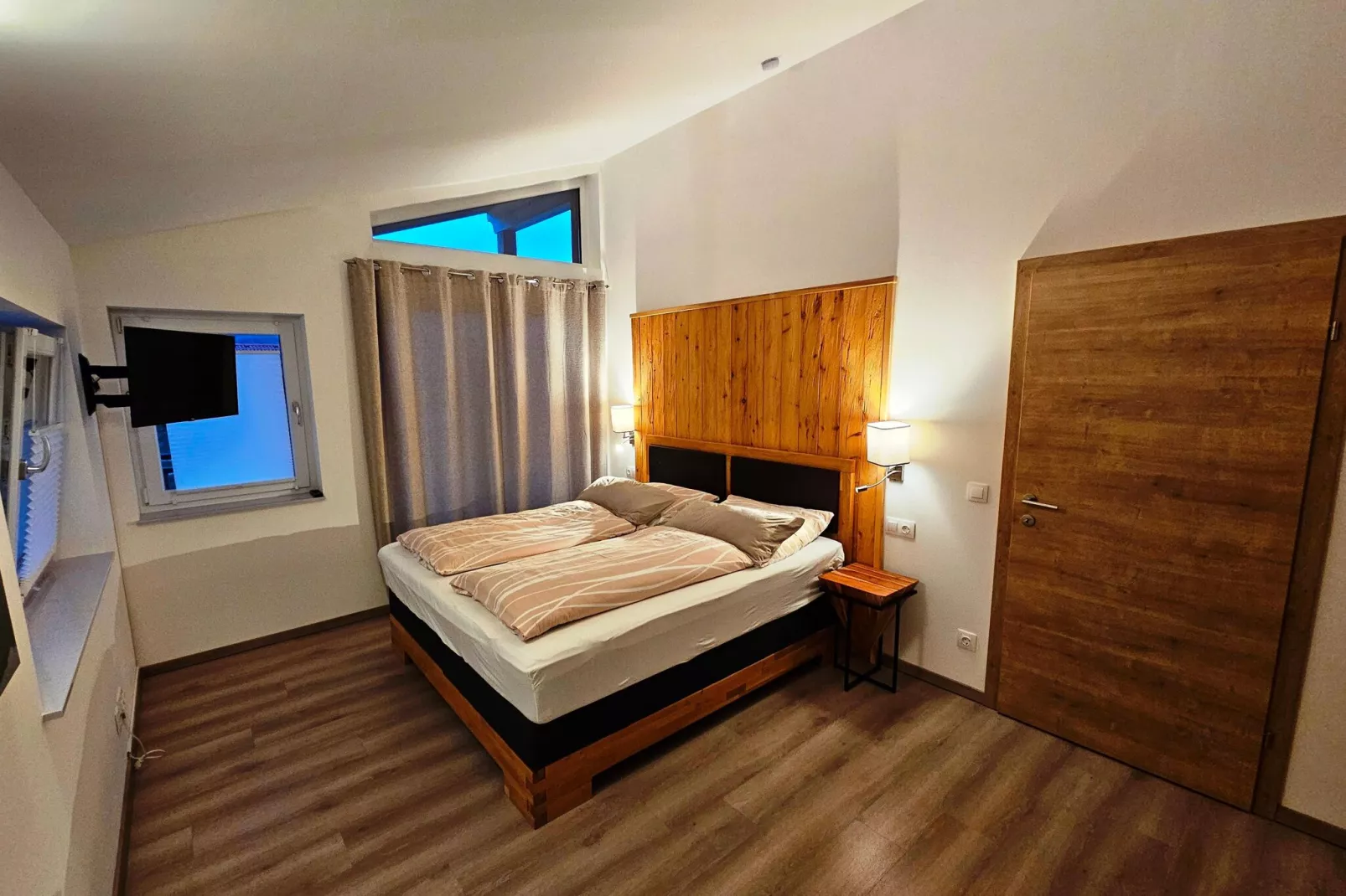 Appartement Panoramablick Inzell-Slaapkamer