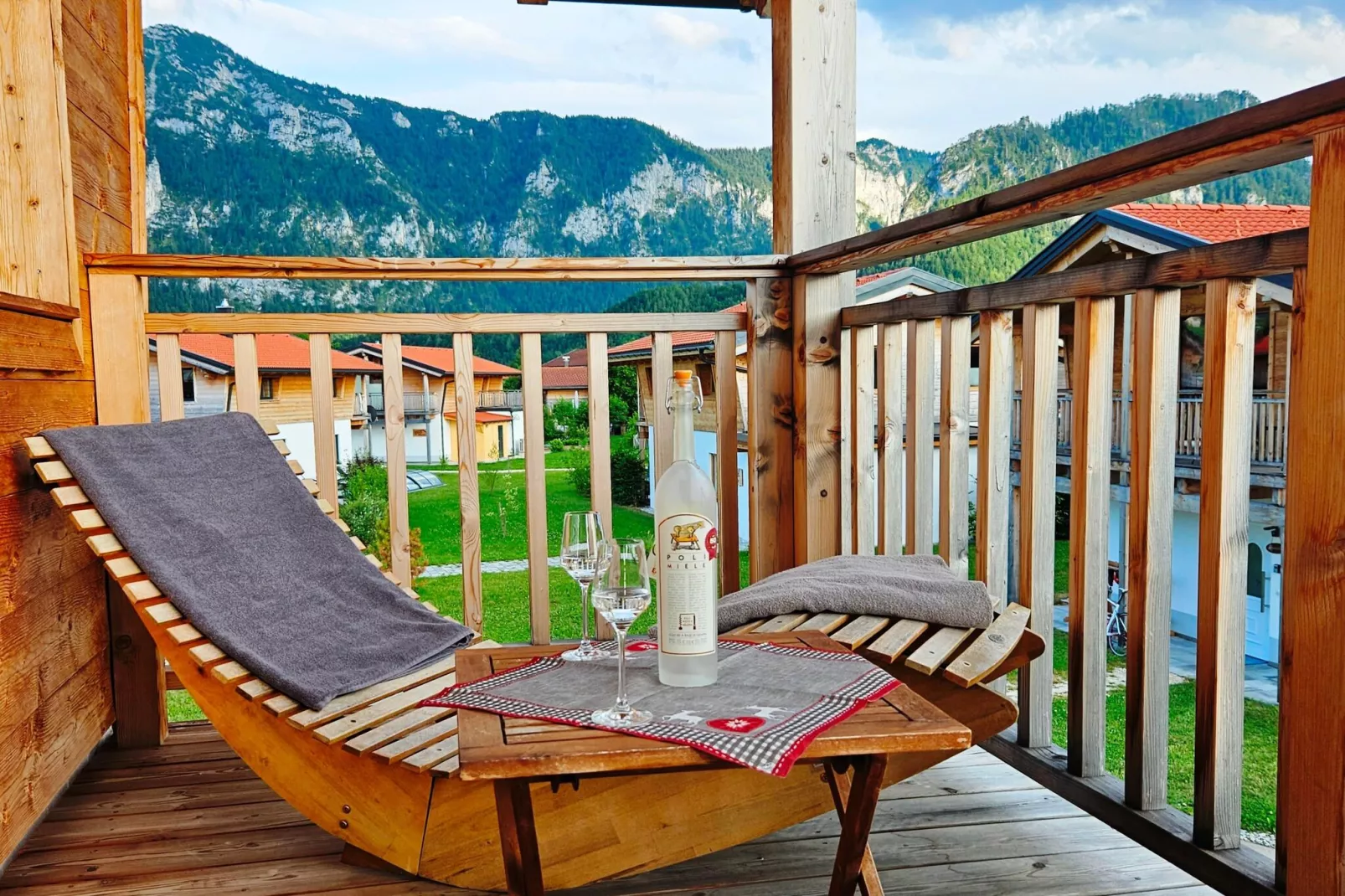 Appartement Panoramablick Inzell-Terrasbalkon