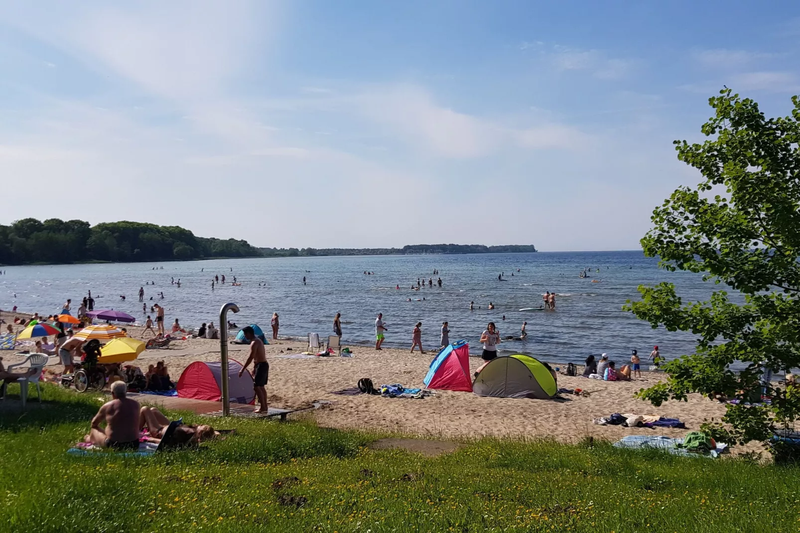 Ostsee-Gebieden zomer 1km