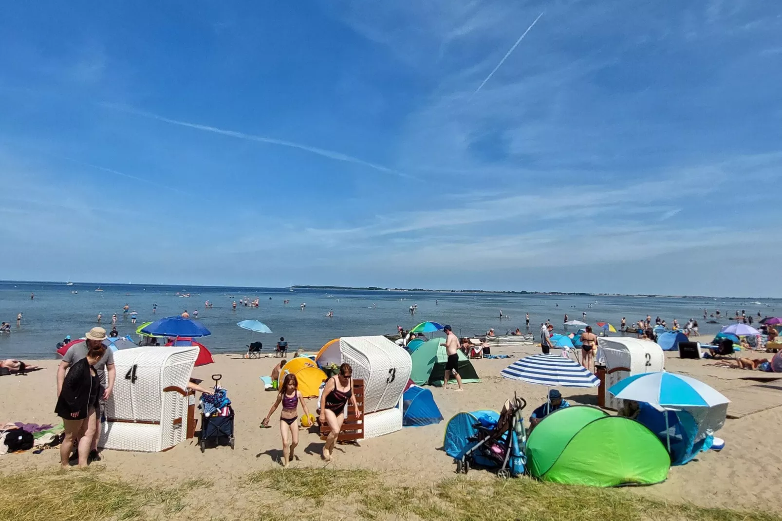 Ostsee-Gebieden zomer 1km