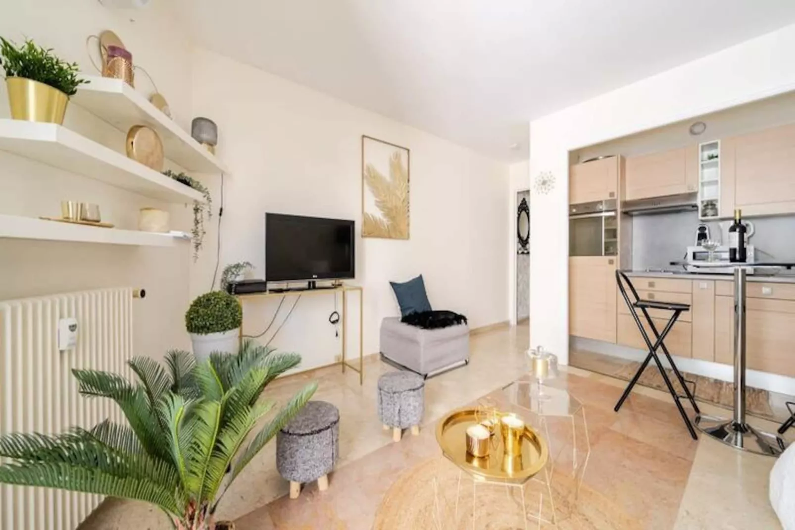 Cannes Croisette Studio Cosy 3pers Clim Wifi Pkg