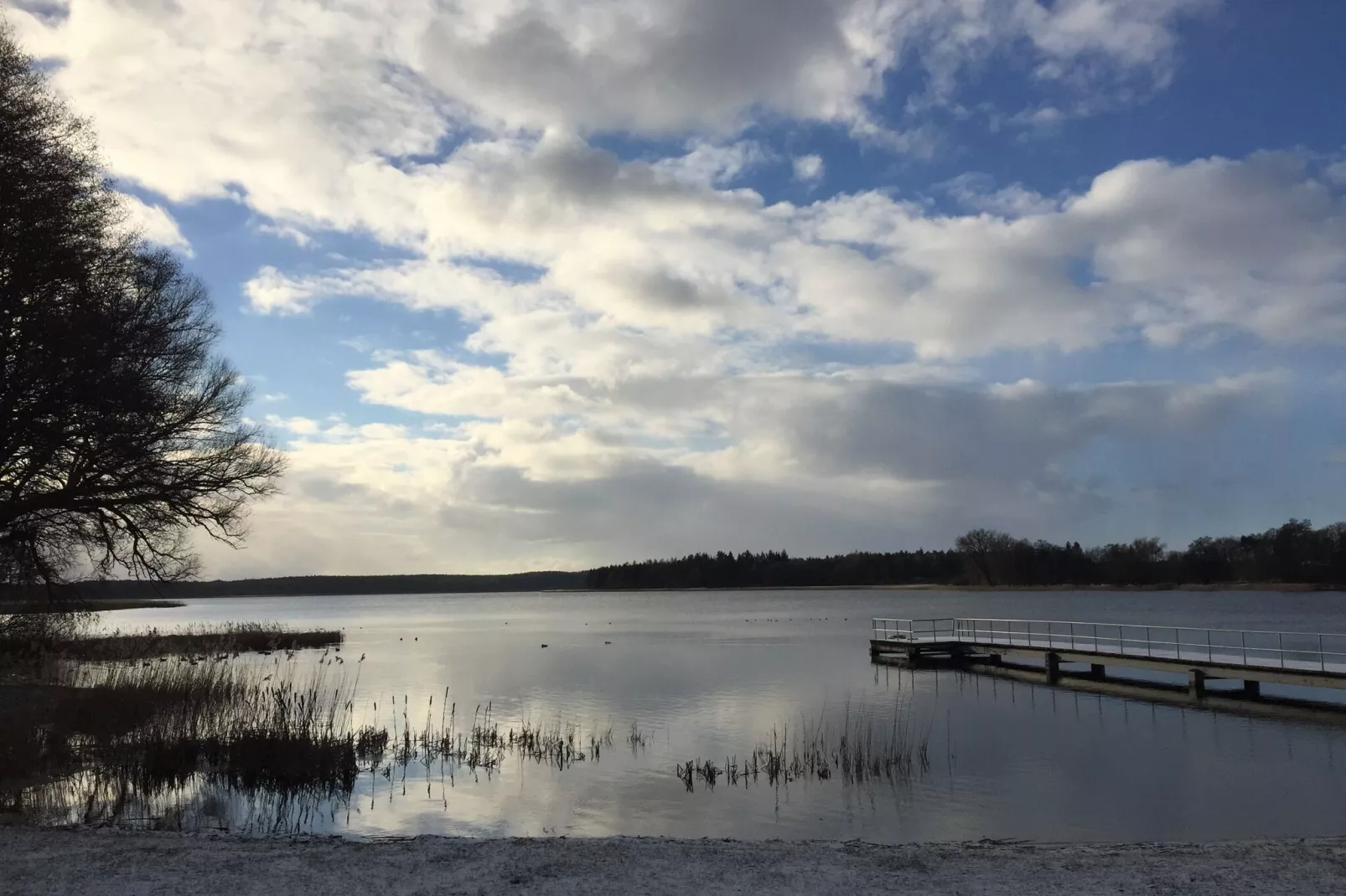 Familienurlaub in der Natur-Gebied winter 5km