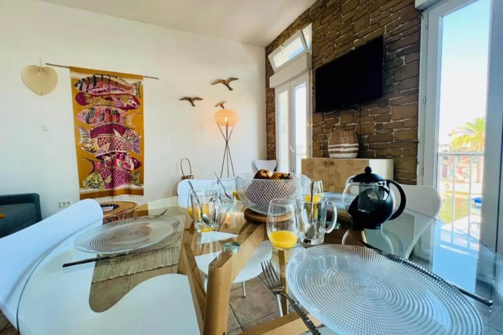 Résidence Terrasse Du Port -appartement 2 Chambres Avec Vue Sur Le Canal