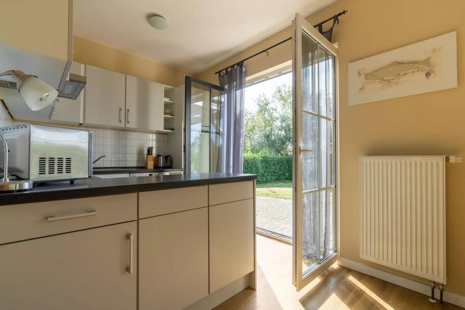 Minihus - Obergeschoss mit Balkon-Keuken