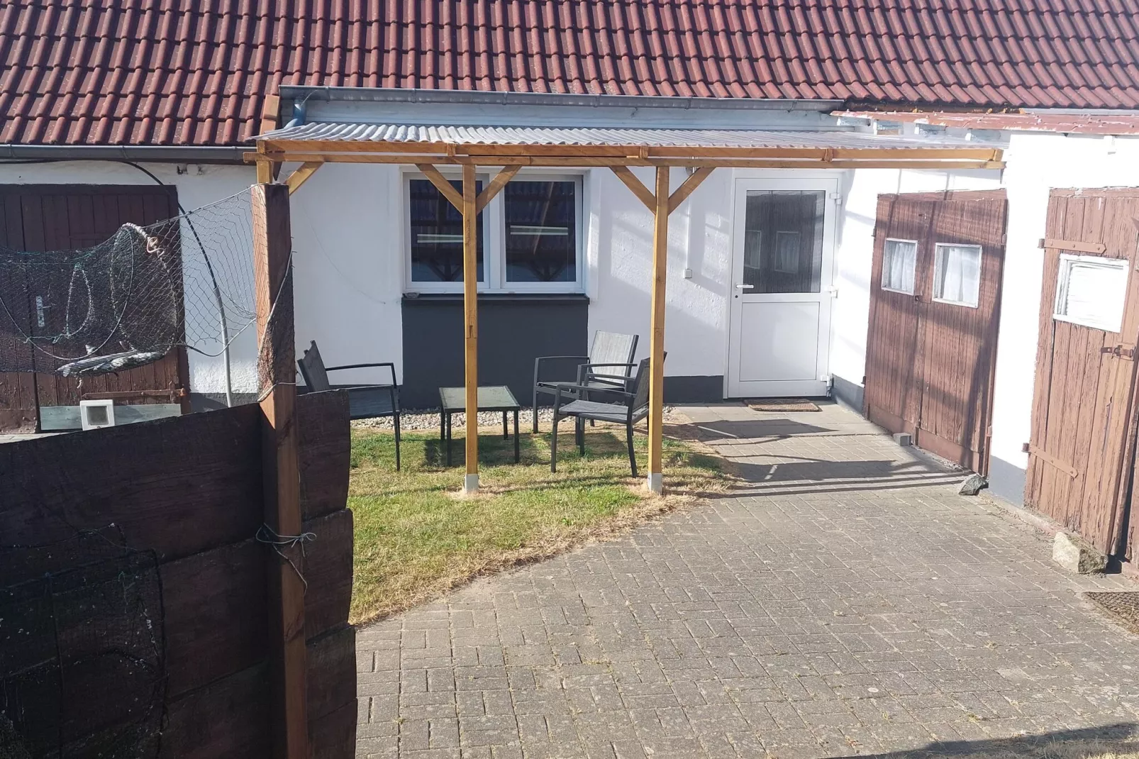 Ferienwohnung Dunker nähe Ostsee-Terrasbalkon