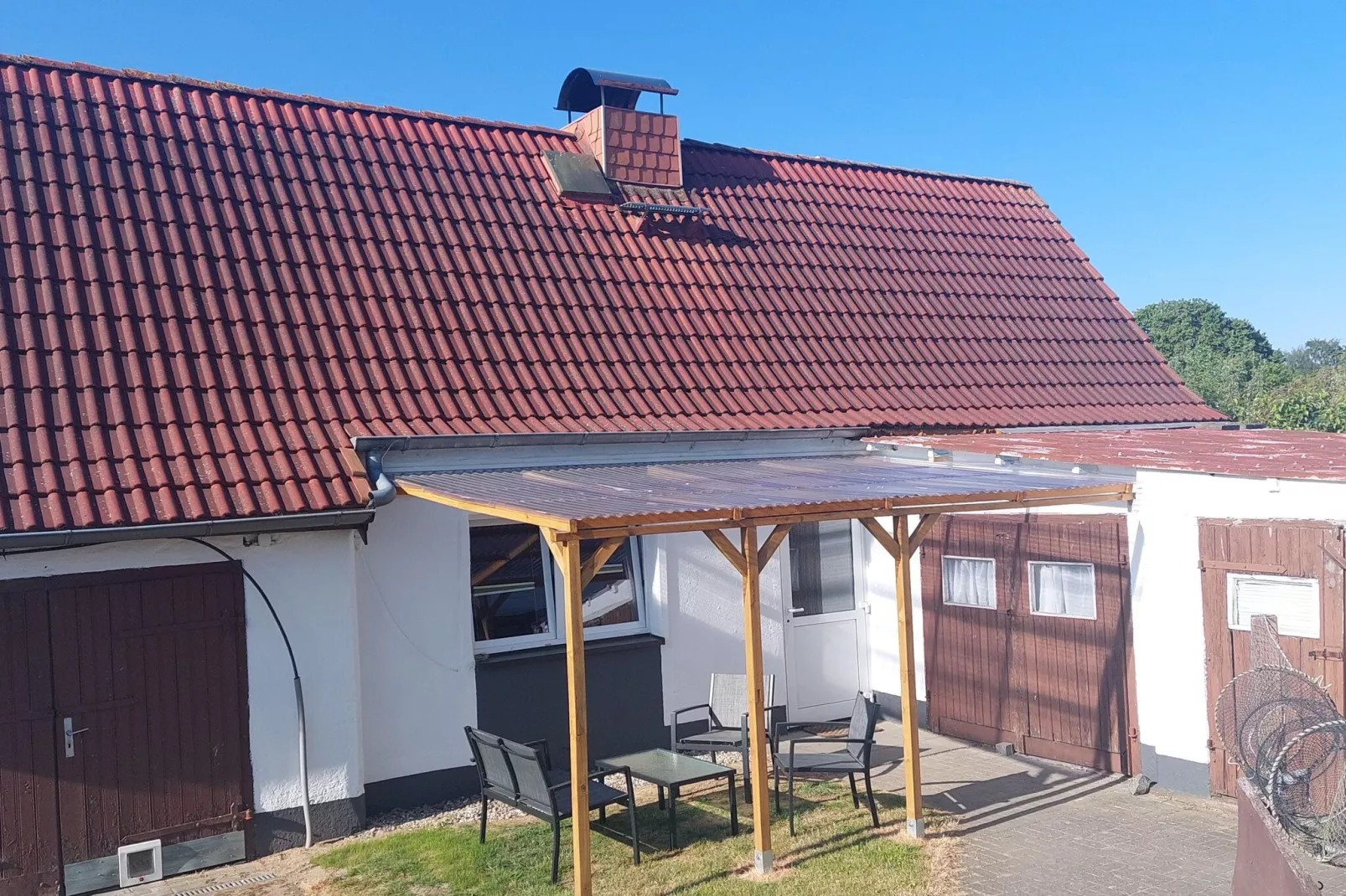 Ferienwohnung Dunker nähe Ostsee-Buitenkant zomer