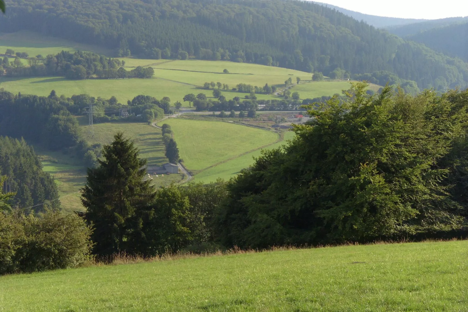 Willingen-Gebieden zomer 1km