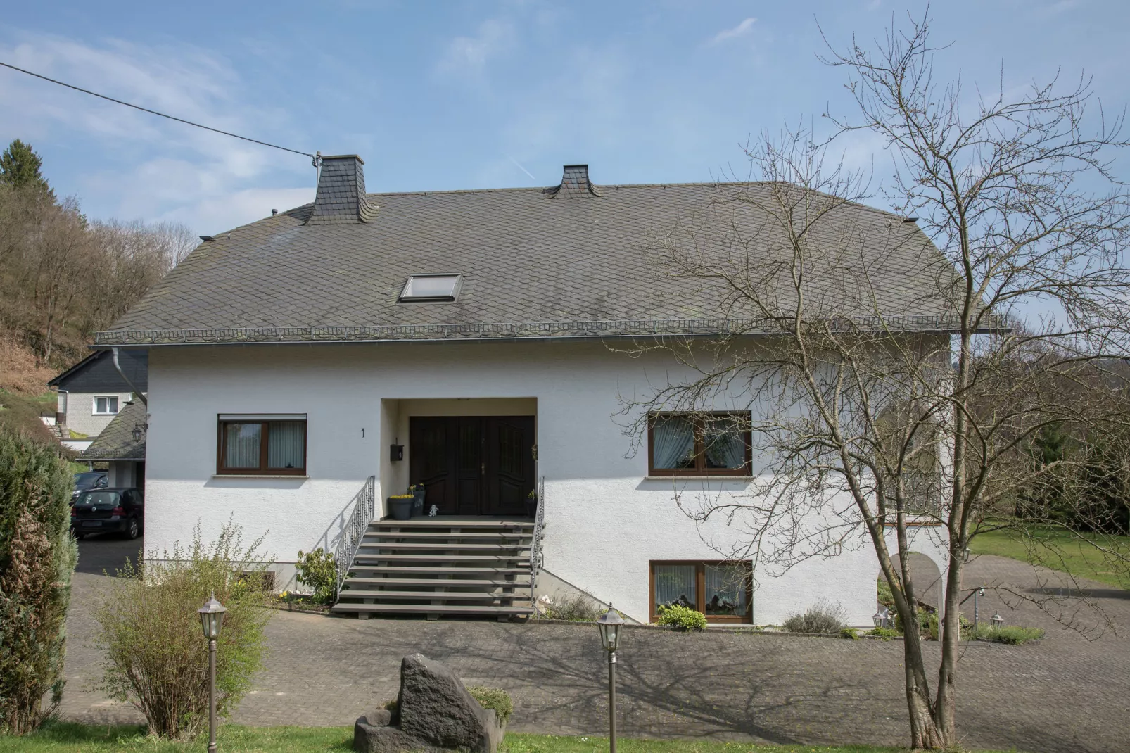 Ferienwohnung Hoff OG-Buitenkant zomer