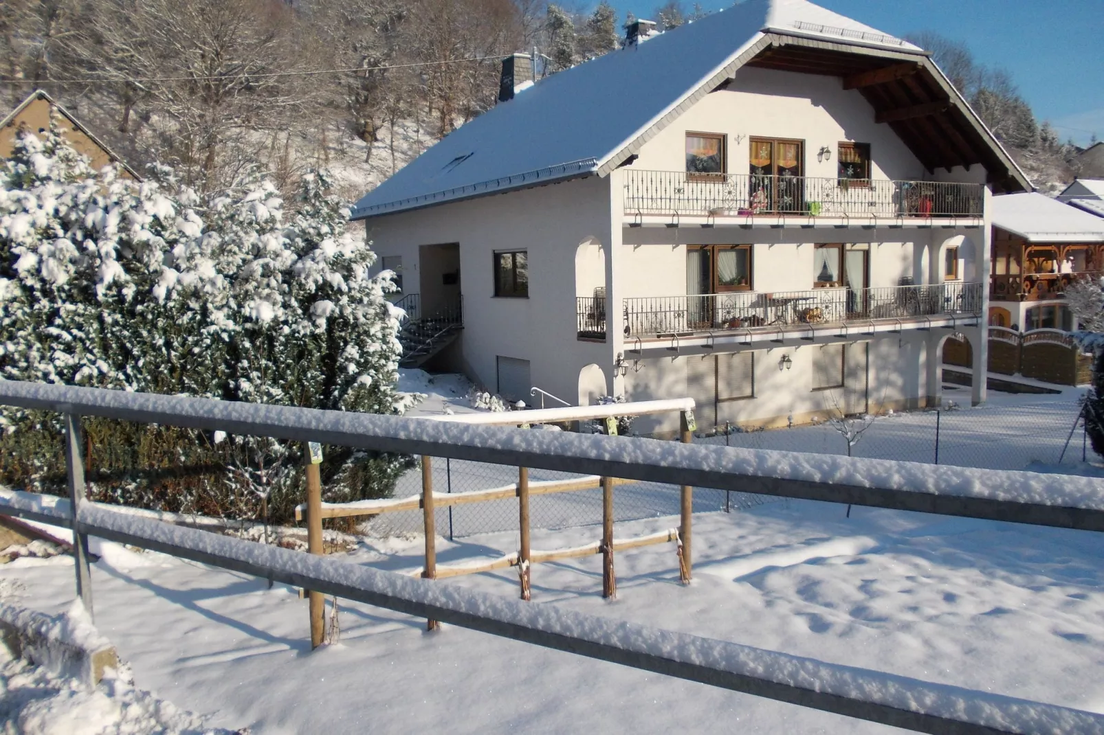 Ferienwohnung Hoff OG-Exterieur winter