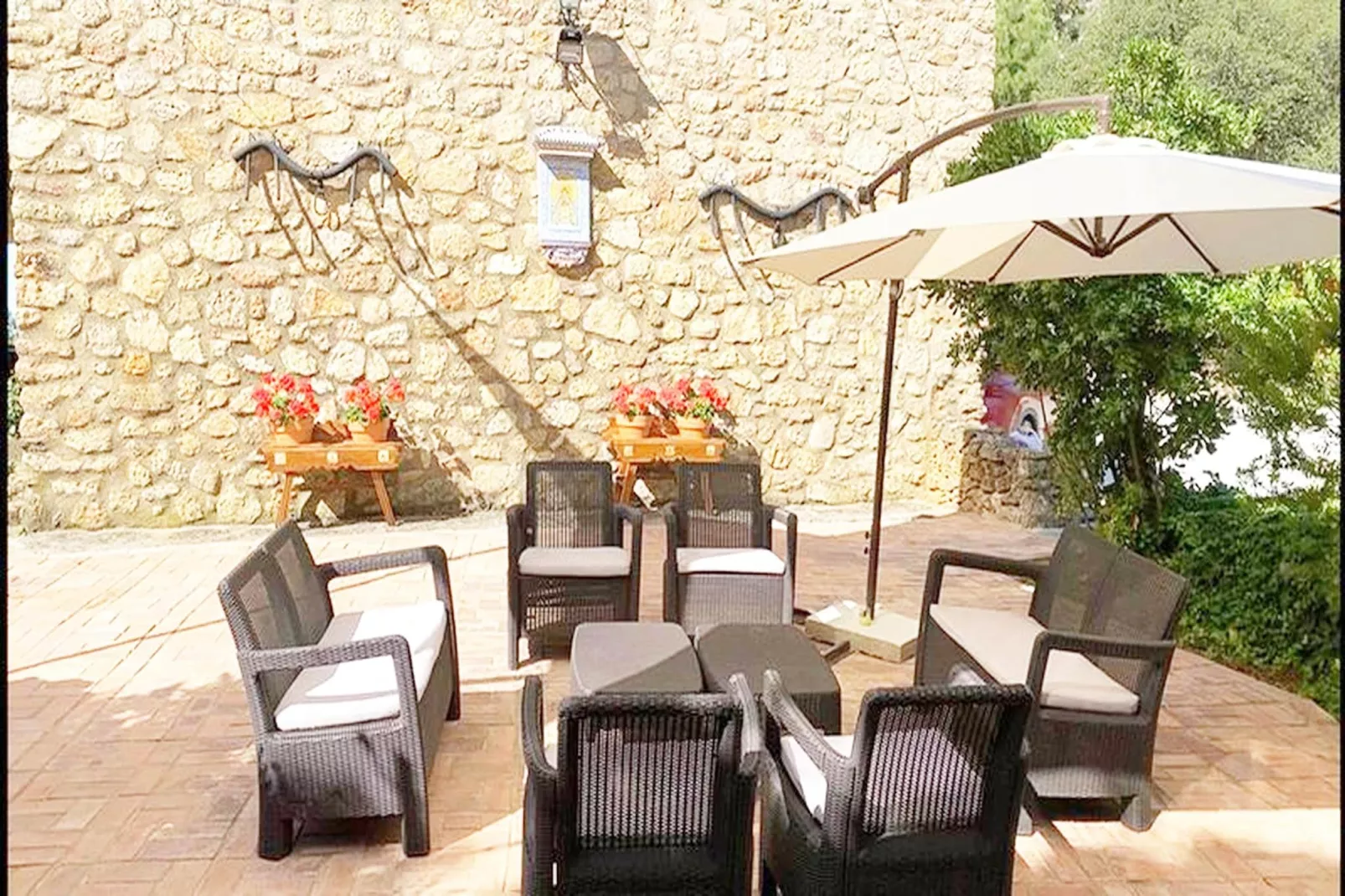 Casa Rural Virgen de la cabeza-Terrasbalkon