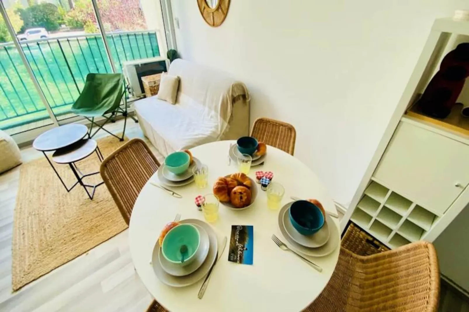 Résidence S&eacute;r&eacute;nit&eacute; - Appartement Une Chambre Proche De La Plage-Niet-getagd