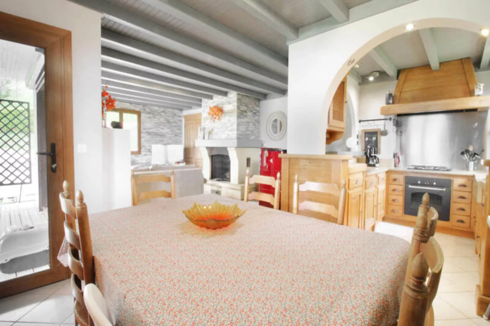 Le Petit Belv&eacute;d&egrave;re: Chalet Avec Piscine & Vue Lac-Niet-getagd