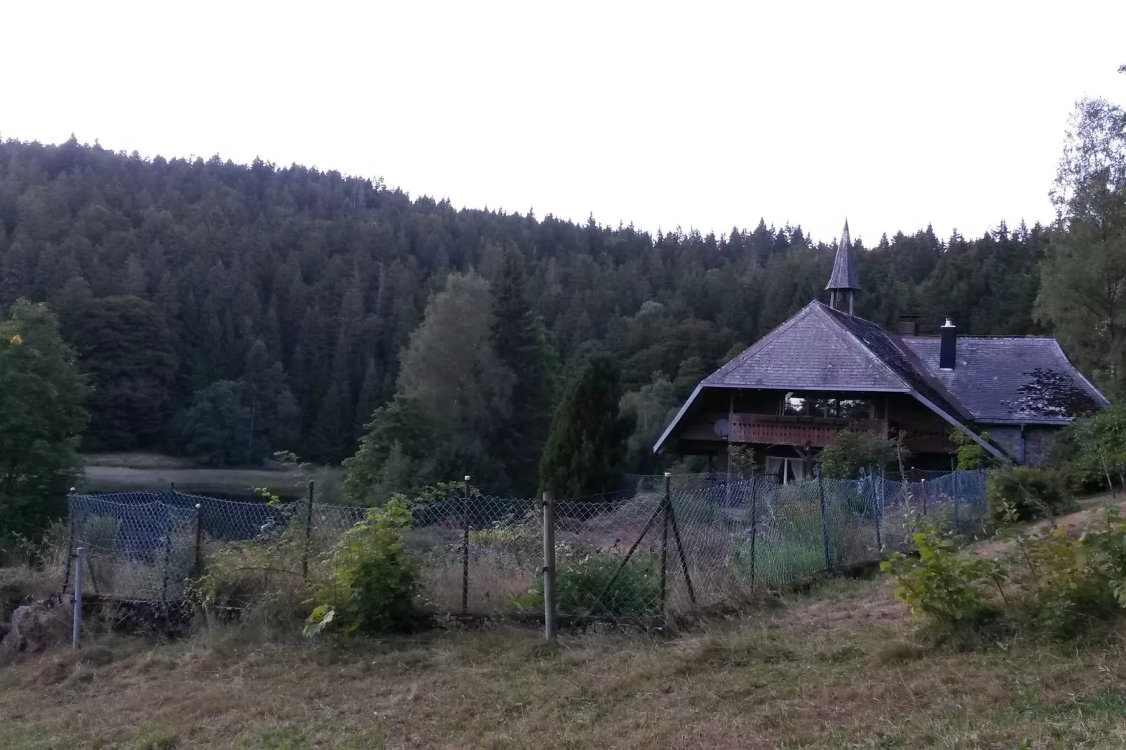 Altes Forsthaus-Gebieden zomer 1km