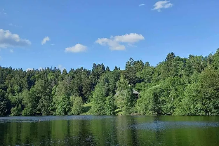 Altes Forsthaus-Gebieden zomer 1km