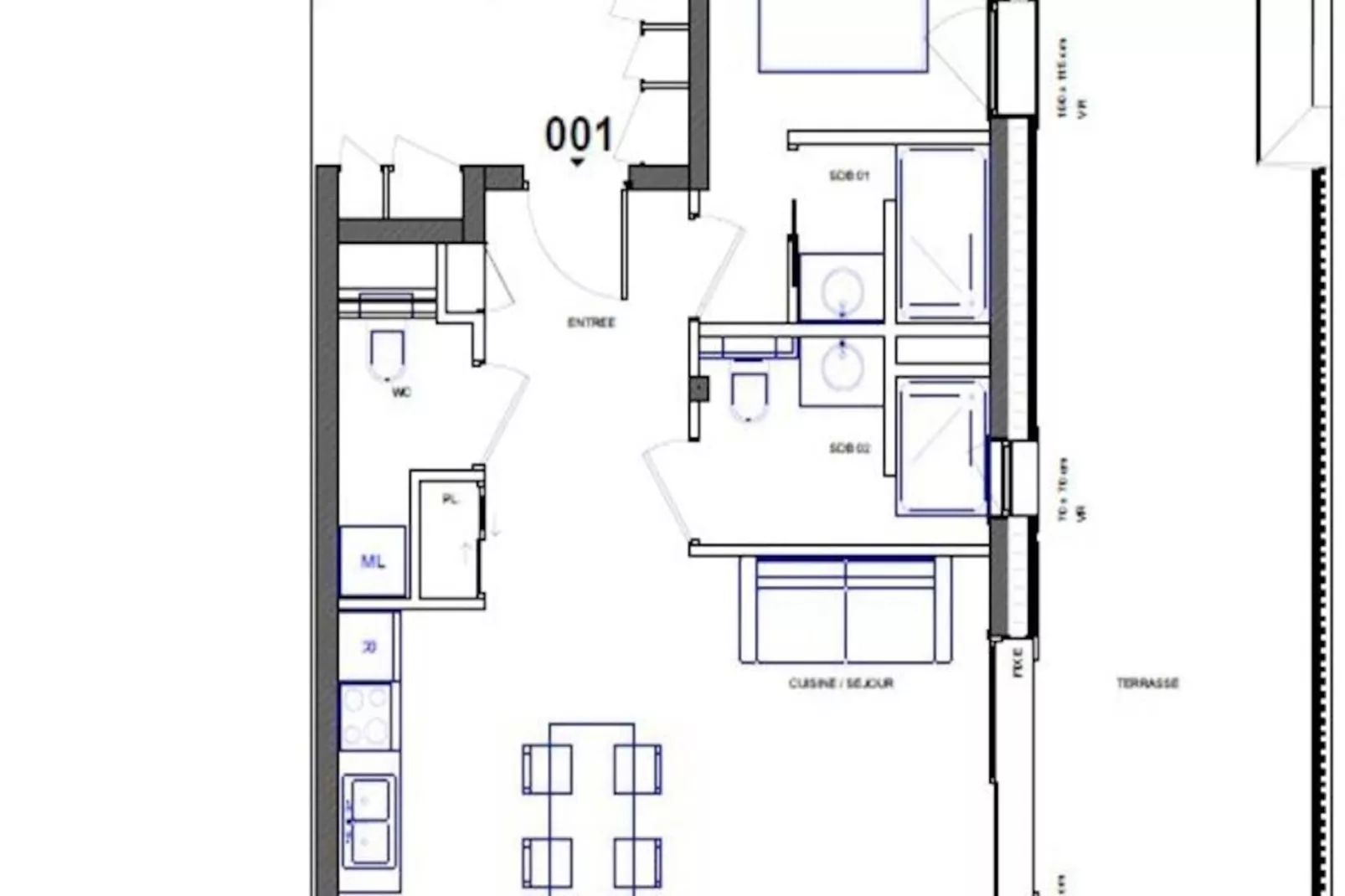 Résidence Le Chamois-Niet-getagd